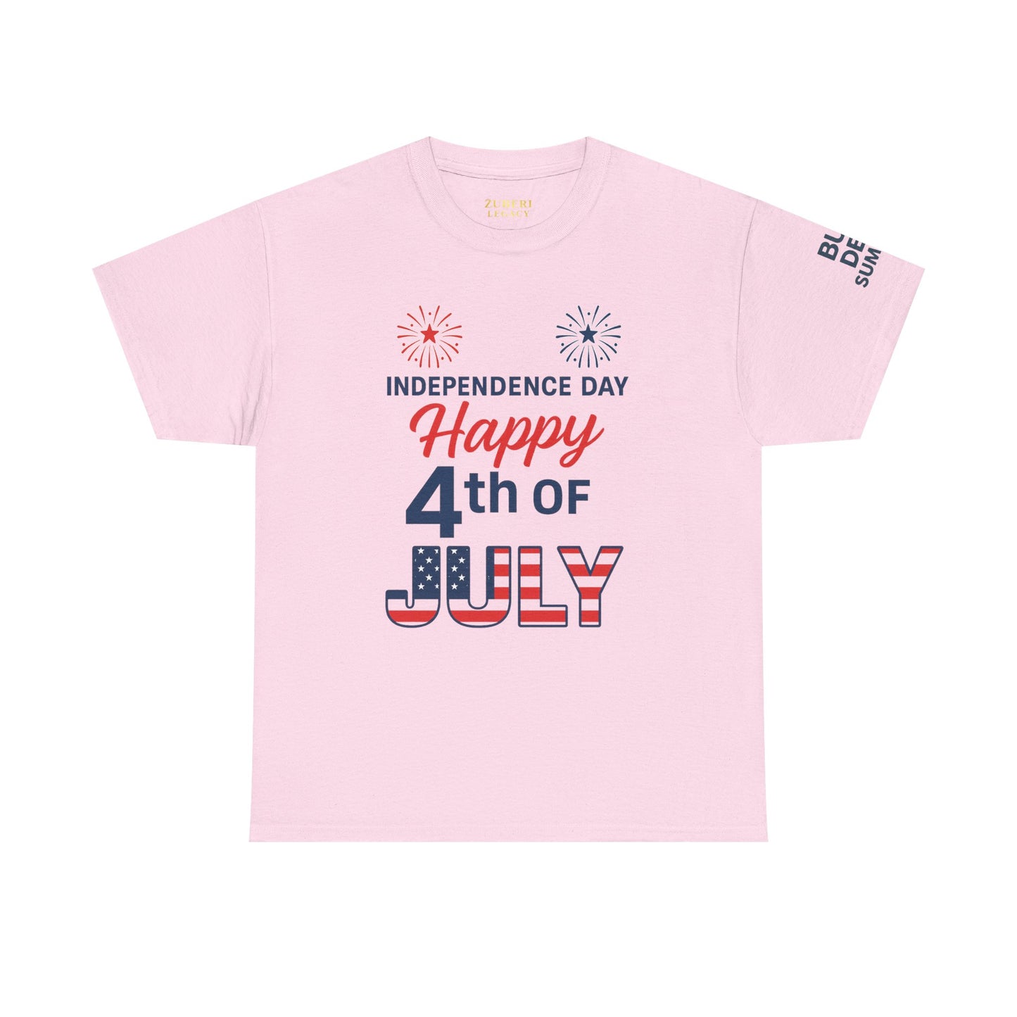 Bun Dem Summer Happy 4th July Unisex Heavy Cotton Tee Empire Edition Celebration Excitement