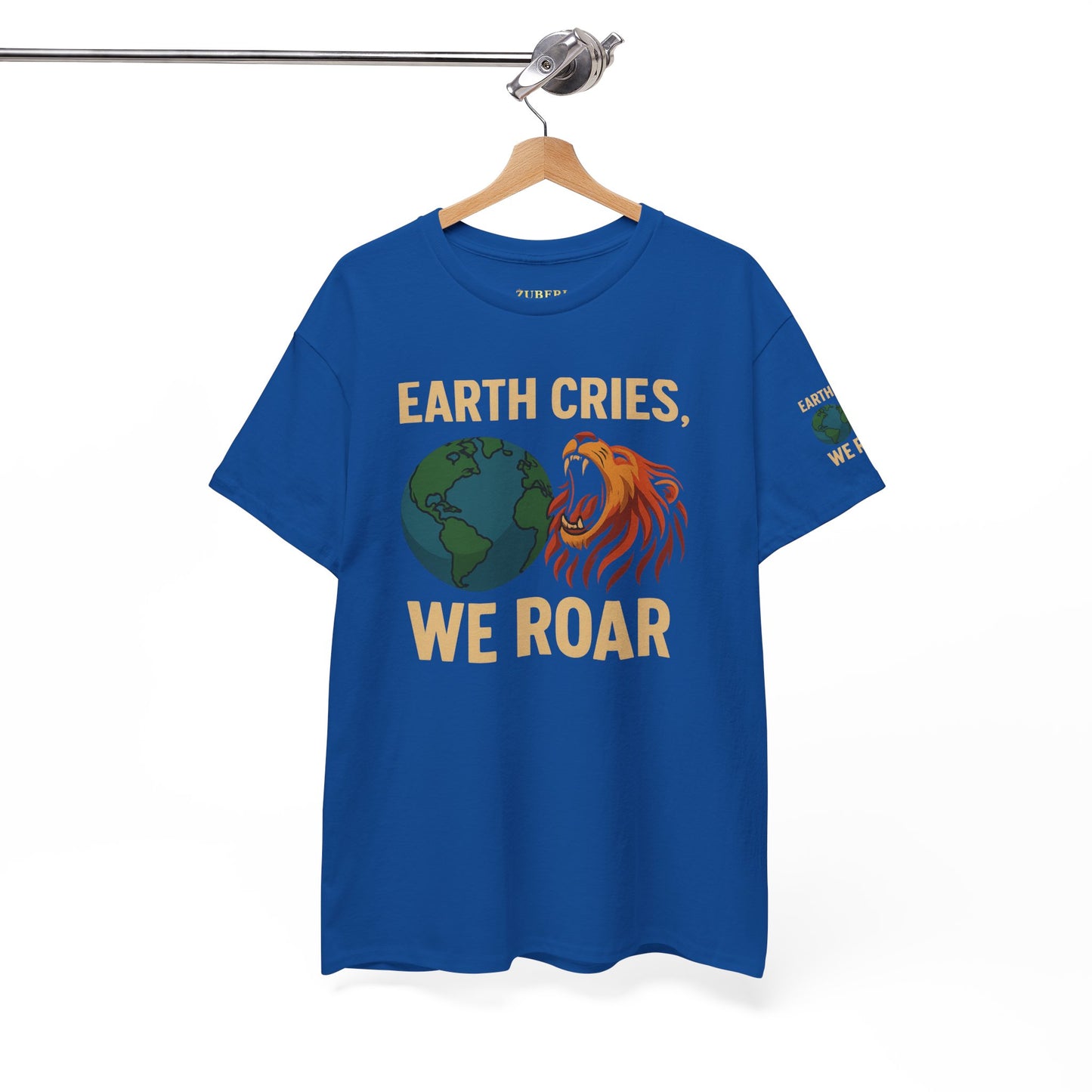 Bun Dem Summer Earth Cries We Roar Empire Edition Earth Awareness Unisex Cotton Tee, Eco-Friendly T-Shirt , Wildlife Conservation Shirt, Gift for Nature Lovers, Sustainable Fashion