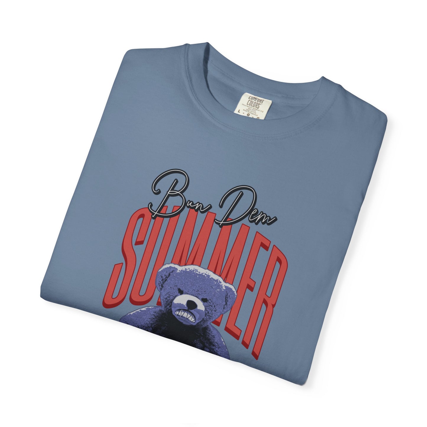 Bun Dem Summer Bear Graphic T-Shirt, Unisex Summer Tee Empire Edition, Get Out Of My Way T-Shirt, Gift for Summer Lovers, Casual Outfit Top