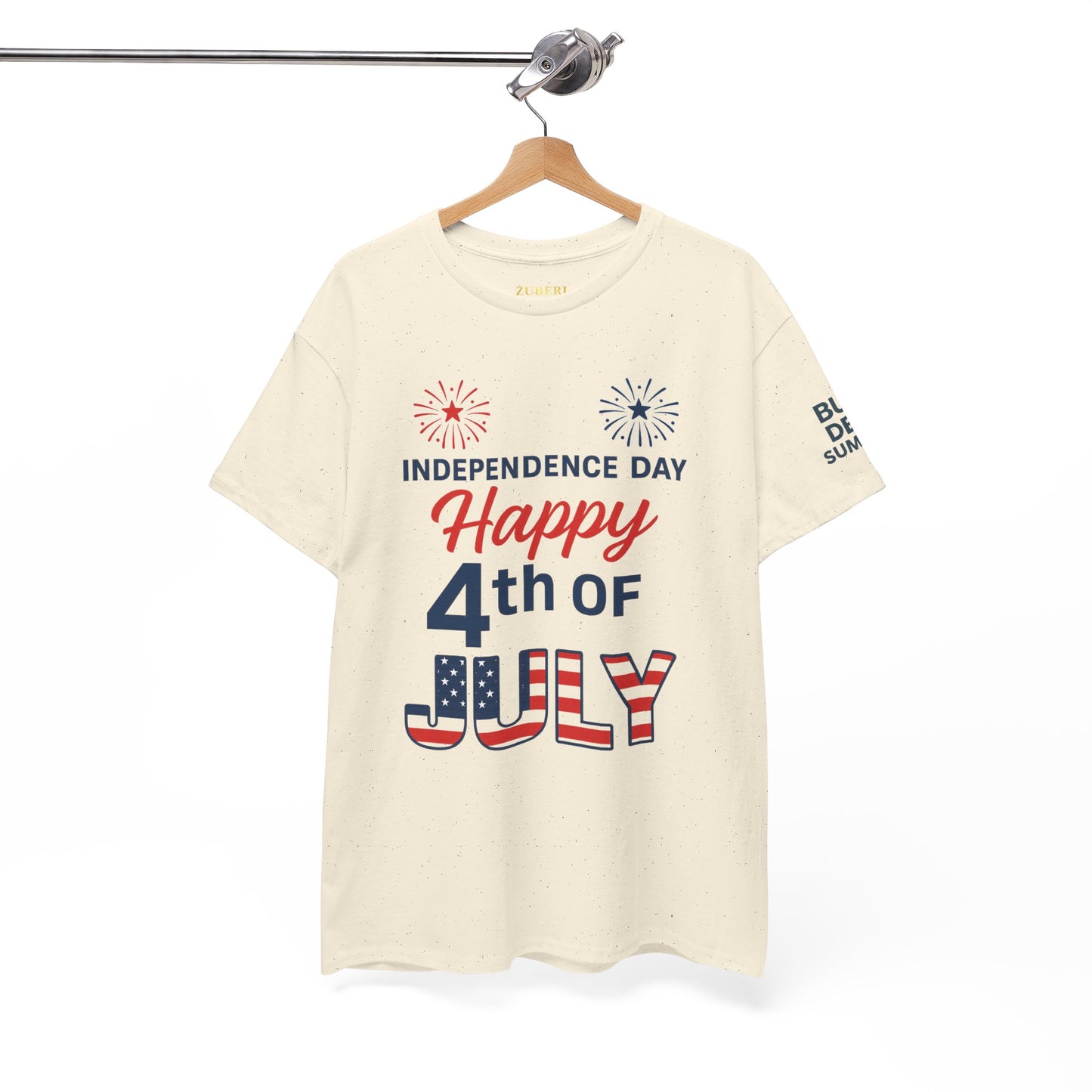 Bun Dem Summer Happy 4th July Unisex Heavy Cotton Tee Empire Edition Celebration Excitement