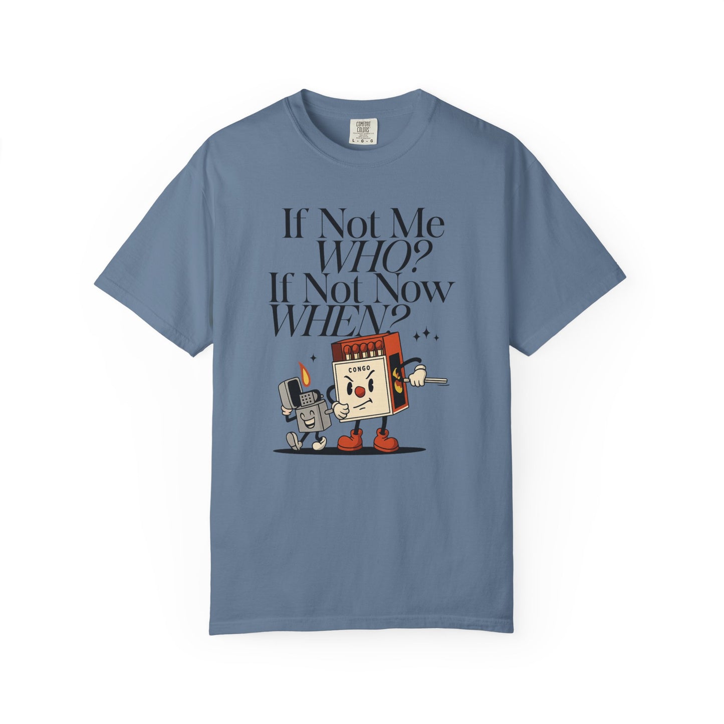 Bun Dem Summer 2025 If Not Me Who? Empie Edition Unisex T-shirt with Graphic Design - Perfect for Everyday Wear, Gifts, Motivation, Inspirational Apparel, Casual Style
