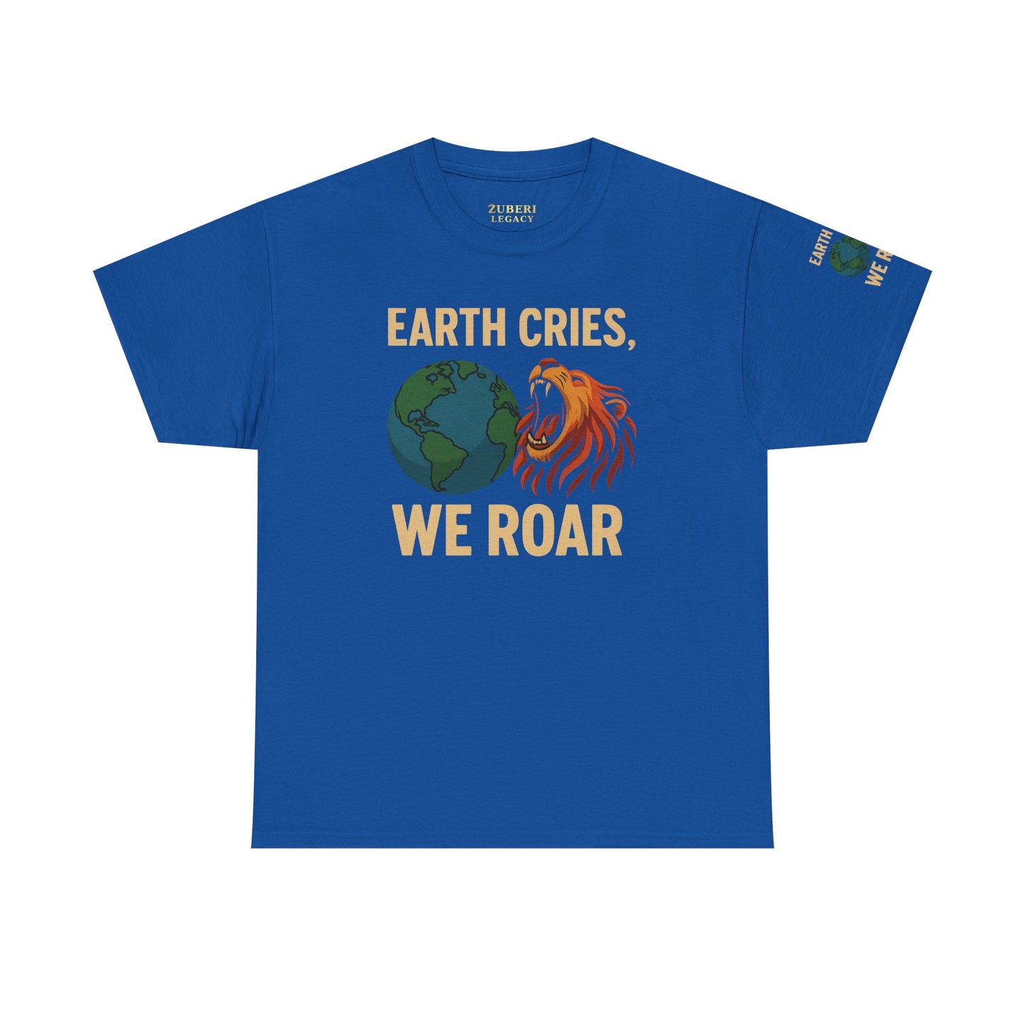 Bun Dem Summer Earth Cries We Roar Empire Edition Earth Awareness Unisex Cotton Tee, Eco-Friendly T-Shirt , Wildlife Conservation Shirt, Gift for Nature Lovers, Sustainable Fashion