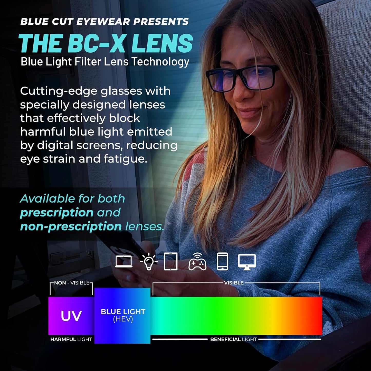 Blue Light Blocking Glasses for Men/Women Anti-Fatigue Computer Monitor Gaming Glasses Reduce Eye Strain Game Glasses