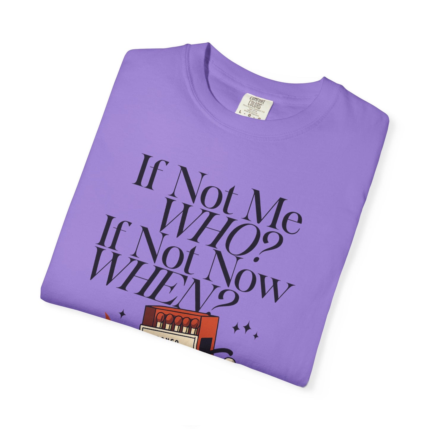 Bun Dem Summer 2025 If Not Me Who? Empie Edition Unisex T-shirt with Graphic Design - Perfect for Everyday Wear, Gifts, Motivation, Inspirational Apparel, Casual Style