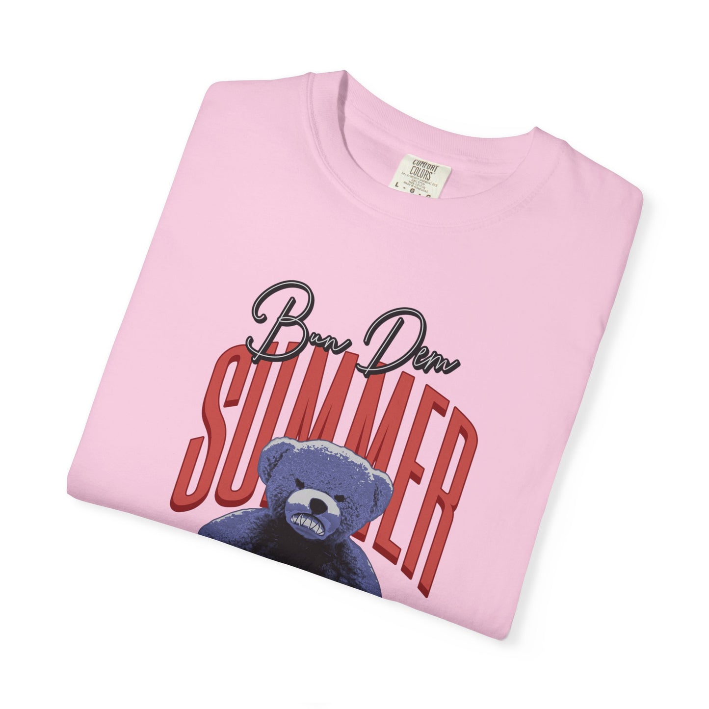 Bun Dem Summer Bear Graphic T-Shirt, Unisex Summer Tee Empire Edition, Get Out Of My Way T-Shirt, Gift for Summer Lovers, Casual Outfit Top
