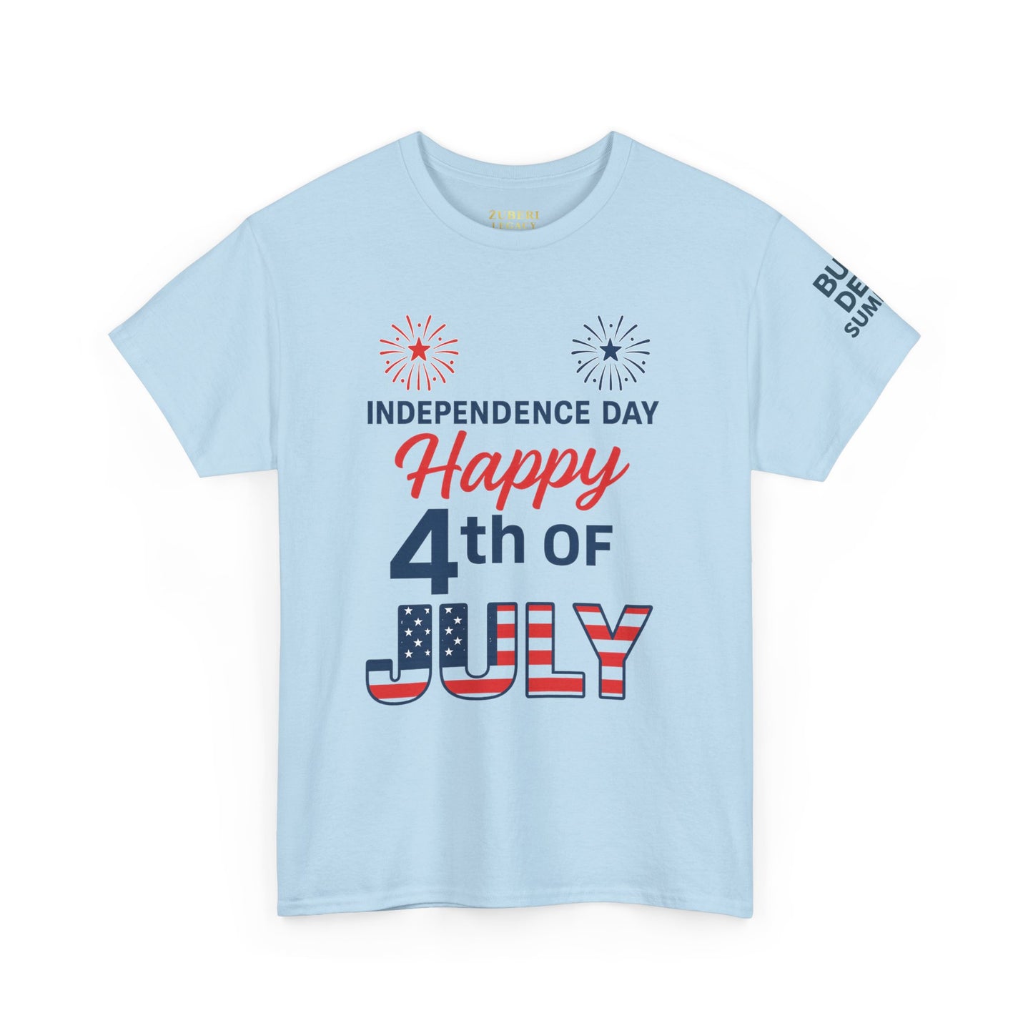 Bun Dem Summer Happy 4th July Unisex Heavy Cotton Tee Empire Edition Celebration Excitement