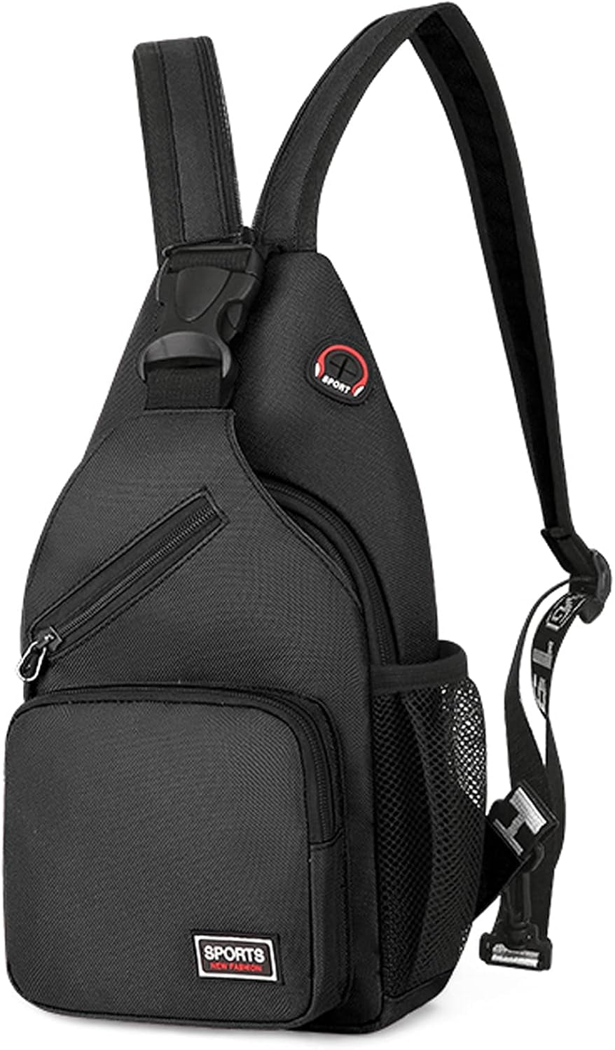 Peicees Convertible Sling Bag for Men Women Waterproof Sling Backpack Crossbody Shoulder Bag for Travel Hiking Cycling