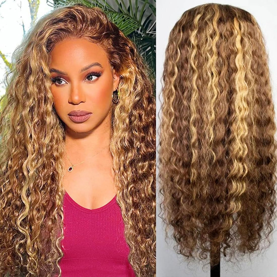 250 Density Human Hair Wig 13X4 HD Lace Front Wigs Pre Plucked Glueless Wig Human Hair Body Wave Wigs Human Hair for Black Women Frontal Wigs Human Hair Wigs Bleached Knots 18 Inch