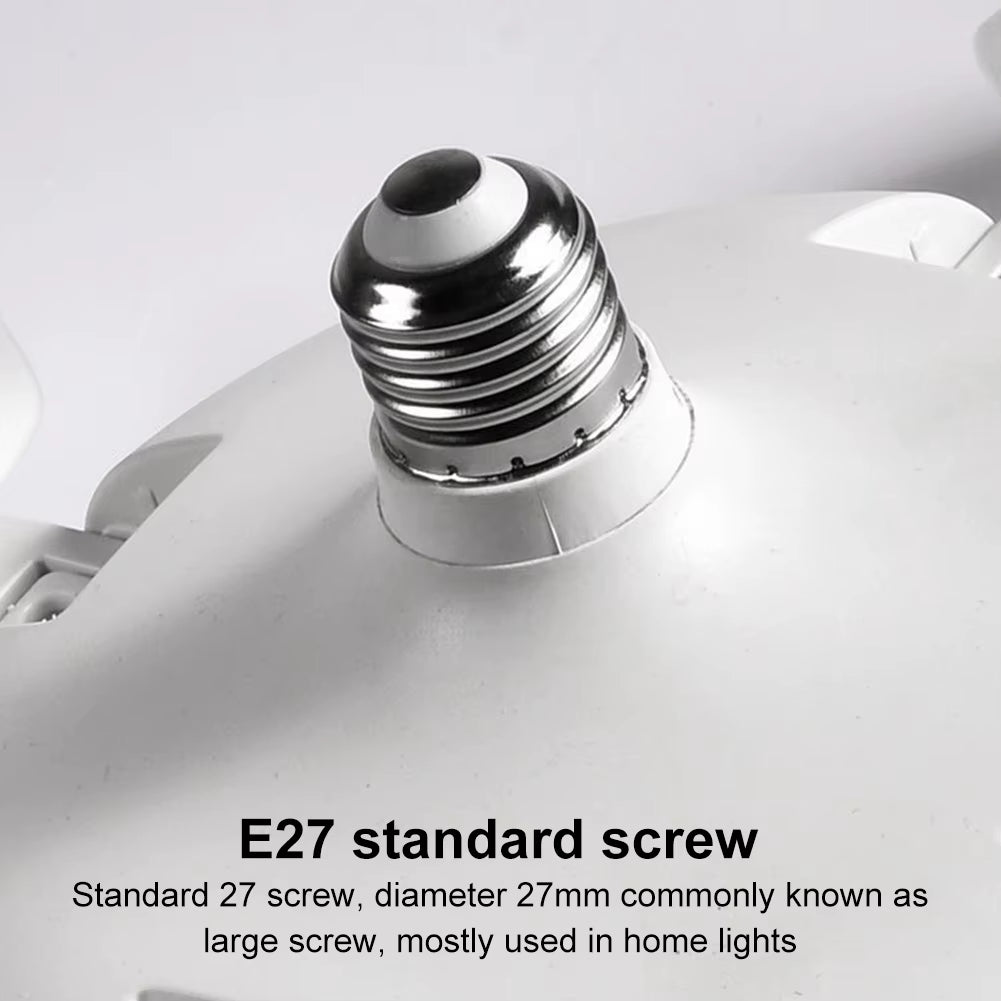 2 in 1 Hanging Fan with LED Light E27 Universal Dimming Drone Fan Silent Ceiling Drone Fan for Dining Room Bedroom Living Room