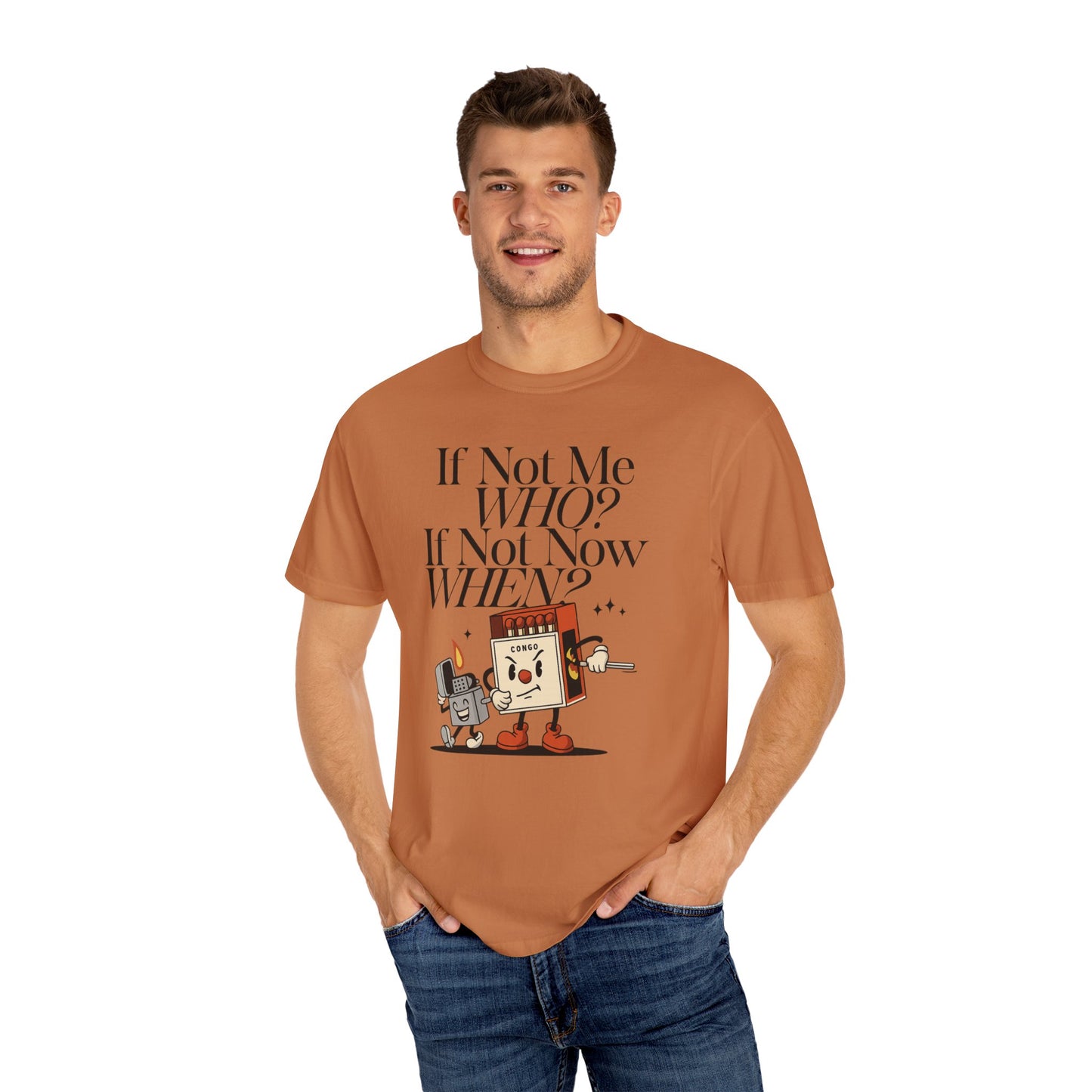 Bun Dem Summer 2025 If Not Me Who? Empie Edition Unisex T-shirt with Graphic Design - Perfect for Everyday Wear, Gifts, Motivation, Inspirational Apparel, Casual Style