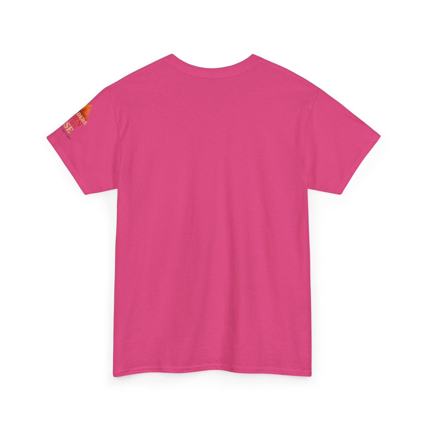 Bun Dem Summer Empowering Unisex Heavy Cotton Tee| Gildan 5000 - "Borders Burn But We Rise" Empire Edition - Activism Fashion, Statement Shirt, Gift for Allies, Equality