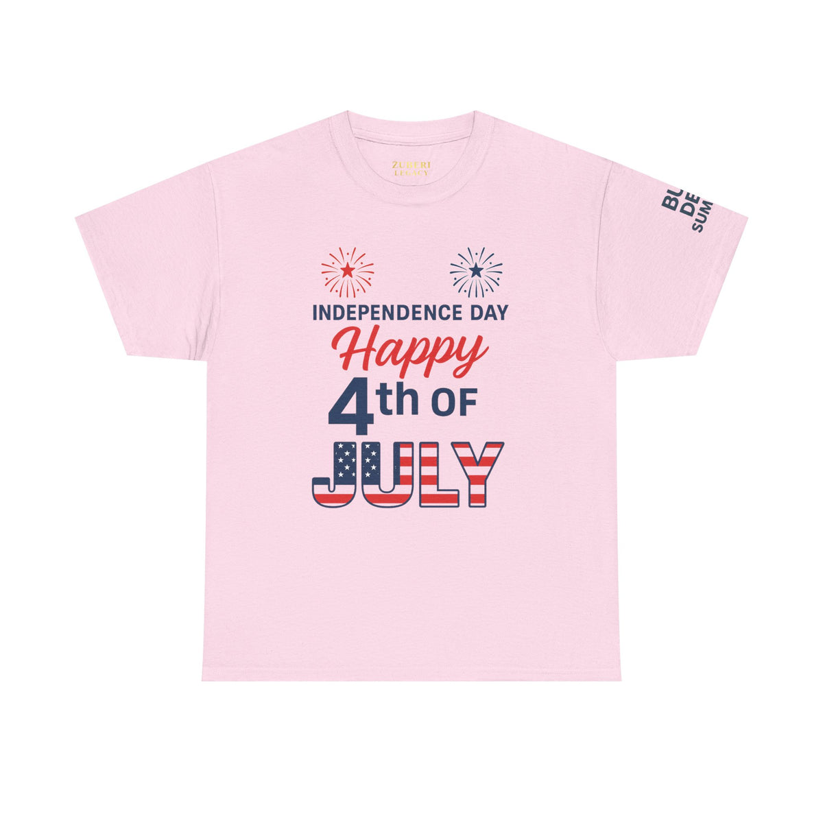 Bun Dem Summer Happy 4th July Unisex Heavy Cotton Tee Empire Edition Celebration Excitement
