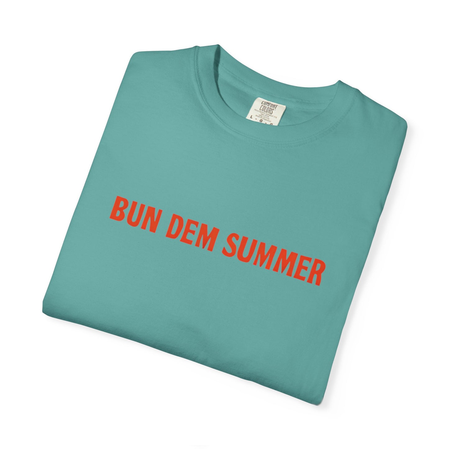 Bun Dem Summer - Black Power Unisex Statement T-Shirt Empire Edition, Summer Fashion, Casual Wear, Ideal for Pride, Activism & Celebration