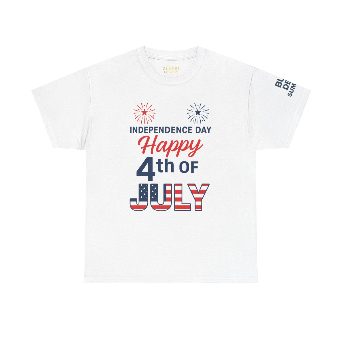 Bun Dem Summer Happy 4th July Unisex Heavy Cotton Tee Empire Edition Celebration Excitement