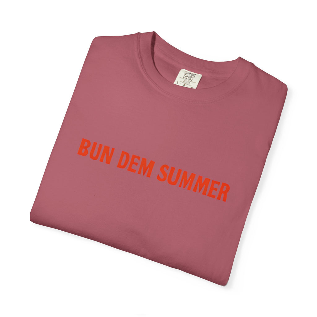 Bun Dem Summer - Black Power Unisex Statement T-Shirt Empire Edition, Summer Fashion, Casual Wear, Ideal for Pride, Activism & Celebration