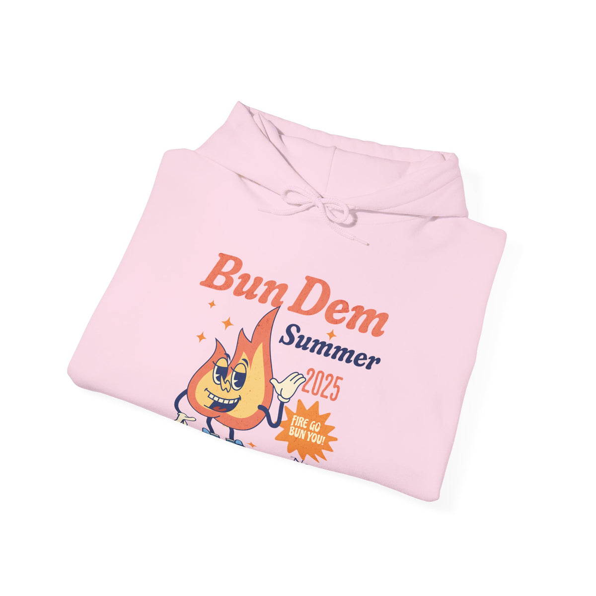 Bun Dem Summer 2026 Feel The Burn Graphic Hoodie,