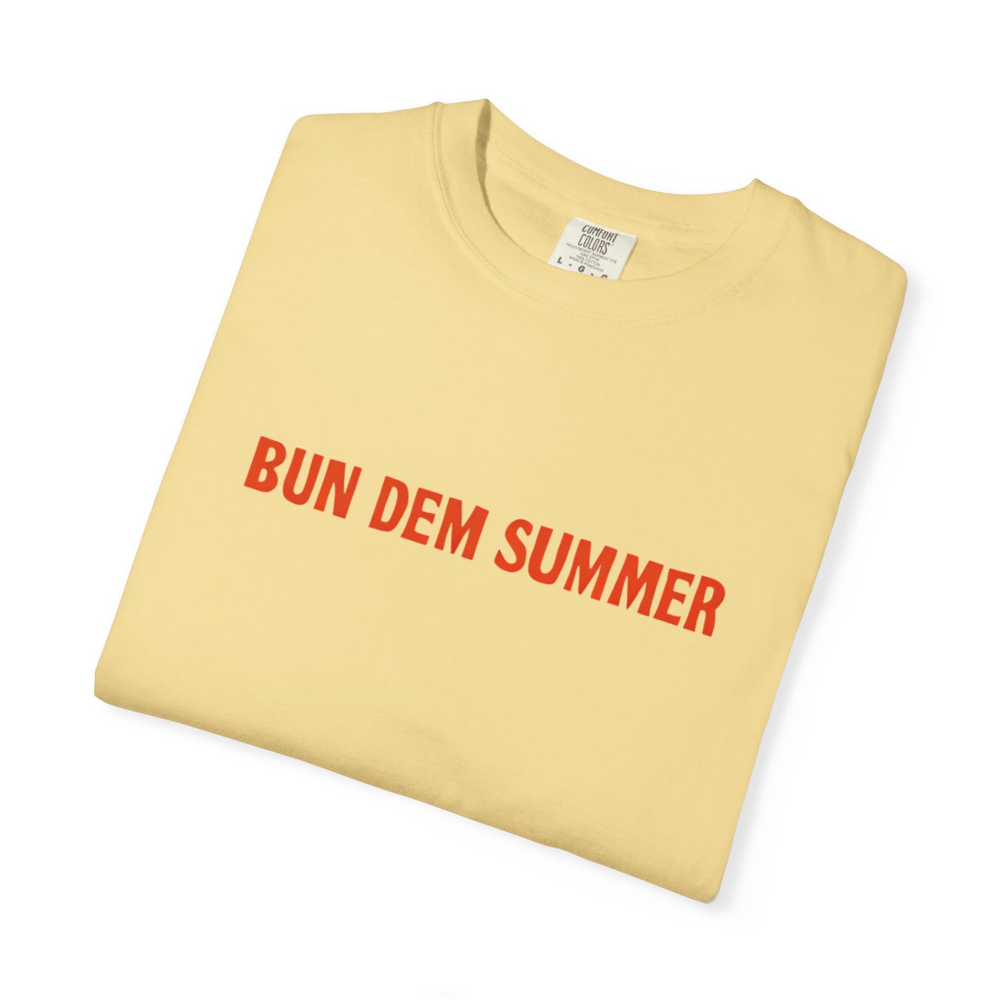 Bun Dem Summer - Black Power Unisex Statement T-Shirt Empire Edition, Summer Fashion, Casual Wear, Ideal for Pride, Activism & Celebration
