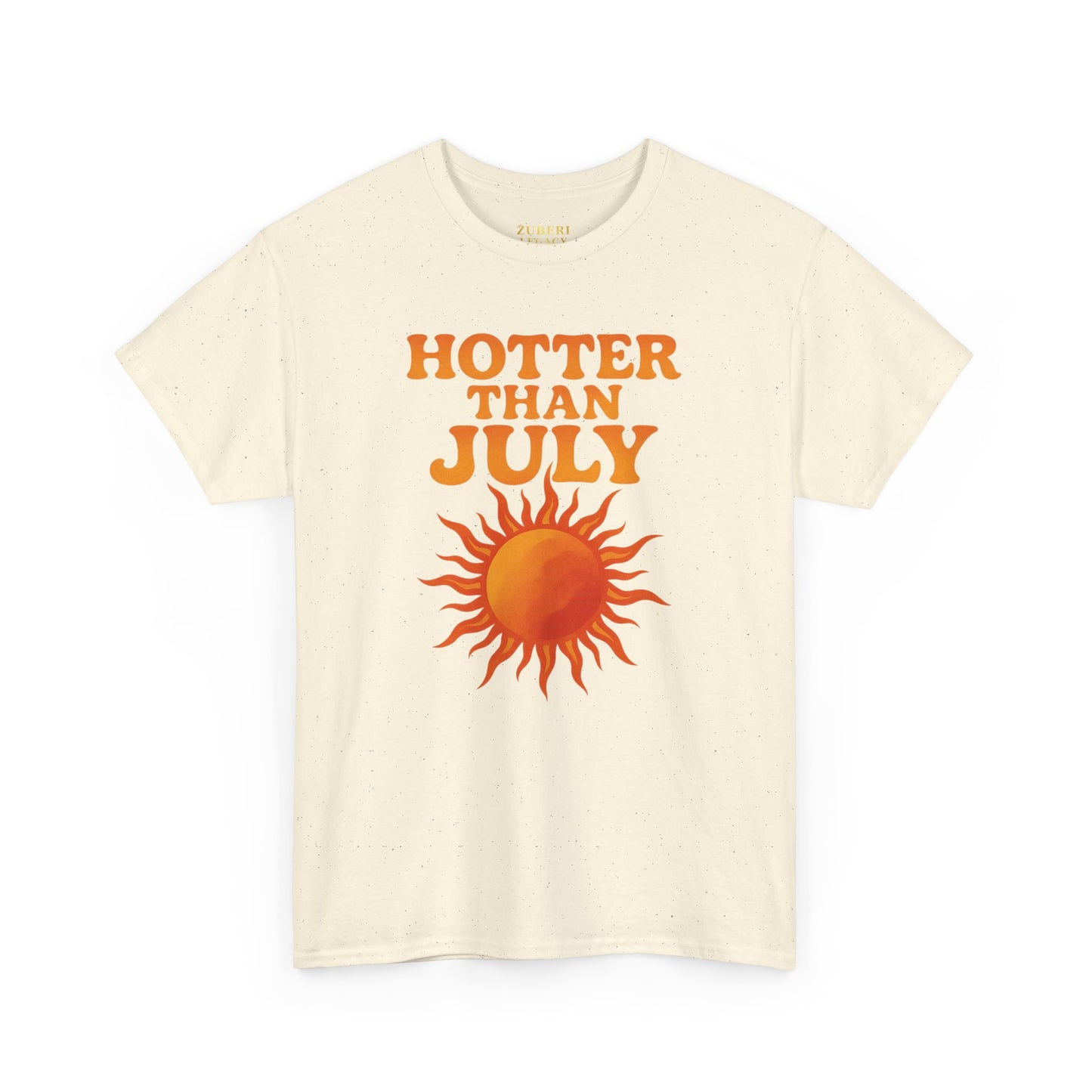 Bun Dem Summer Hotter Than July Unisex Cotton Tee | Summer Empire Edition, Sun Lovers, Casual Wear, Gift for Friends, Trendy Apparel