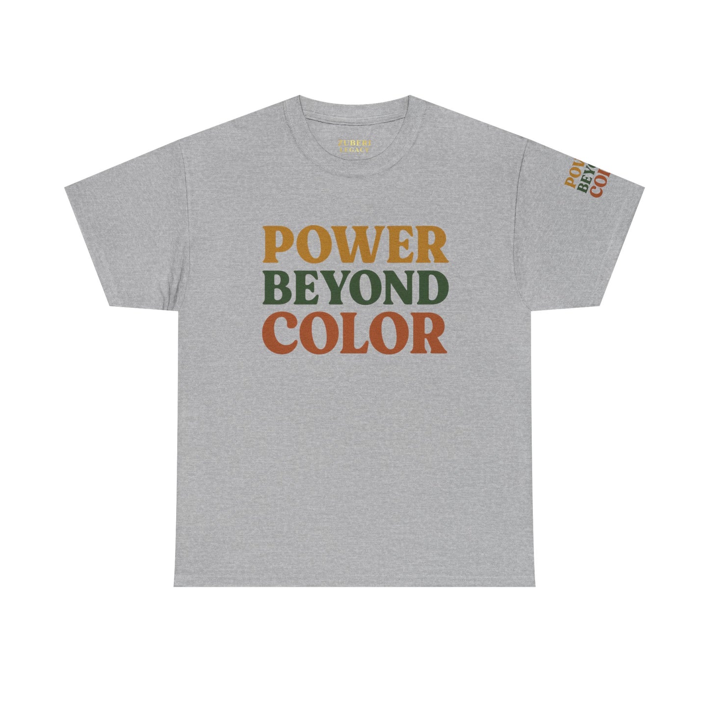 Bun Dem Summer - Power Beyond Colors Empowering Statement Tee Empire Edition, Unisex Heavy Cotton T-Shirt, Casual Wear, Gift for Activists, Inspirational Apparel
