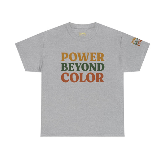 Bun Dem Summer - Power Beyond Colors Empowering Statement Tee Empire Edition, Unisex Heavy Cotton T-Shirt, Casual Wear, Gift for Activists, Inspirational Apparel