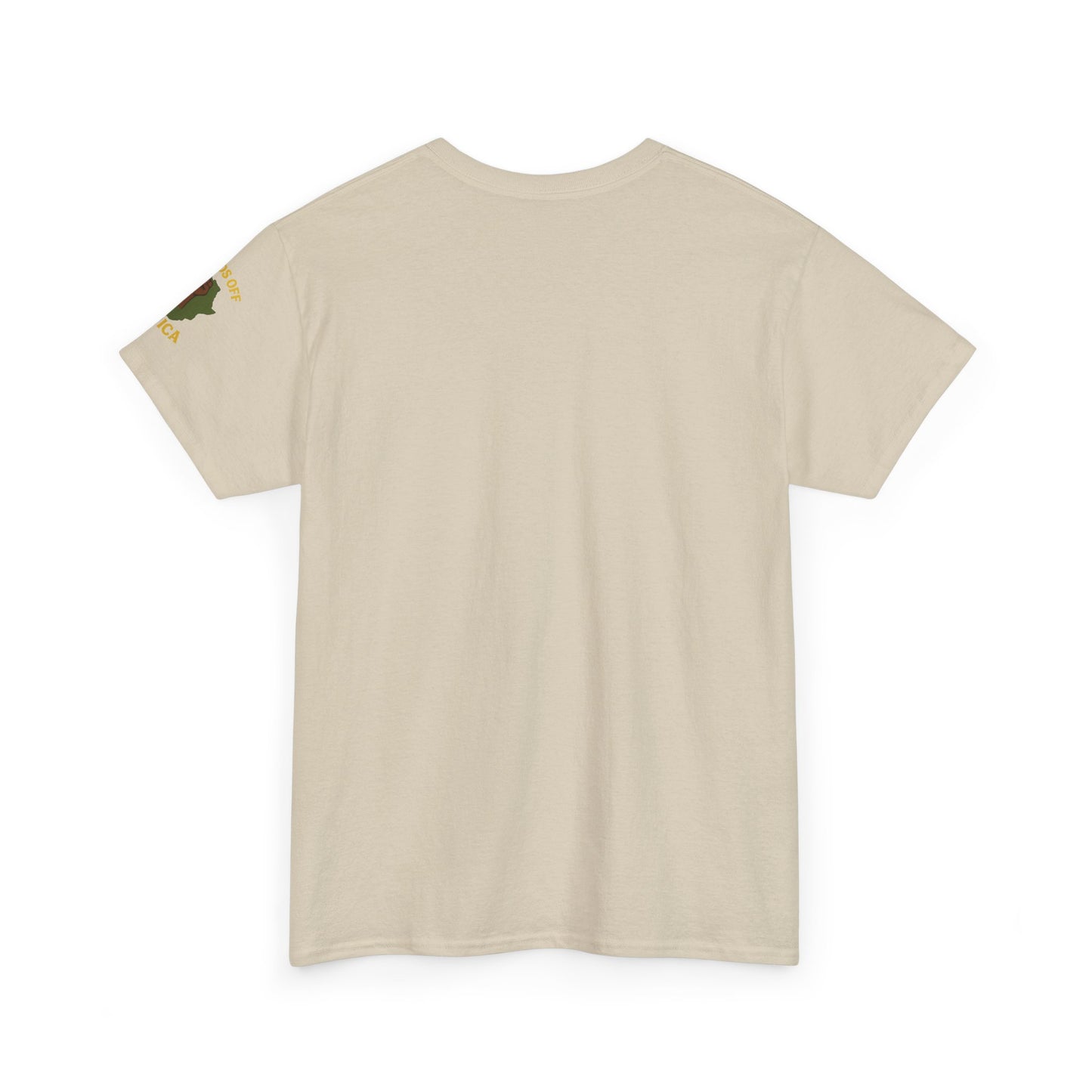 Bun Dem Summer Empowering Unisex Cotton Tee Empire Edition - Hands Off Africa, Activist Apparel, Social Justice Shirt, Gift for Change-Makers, Conscious Fashion