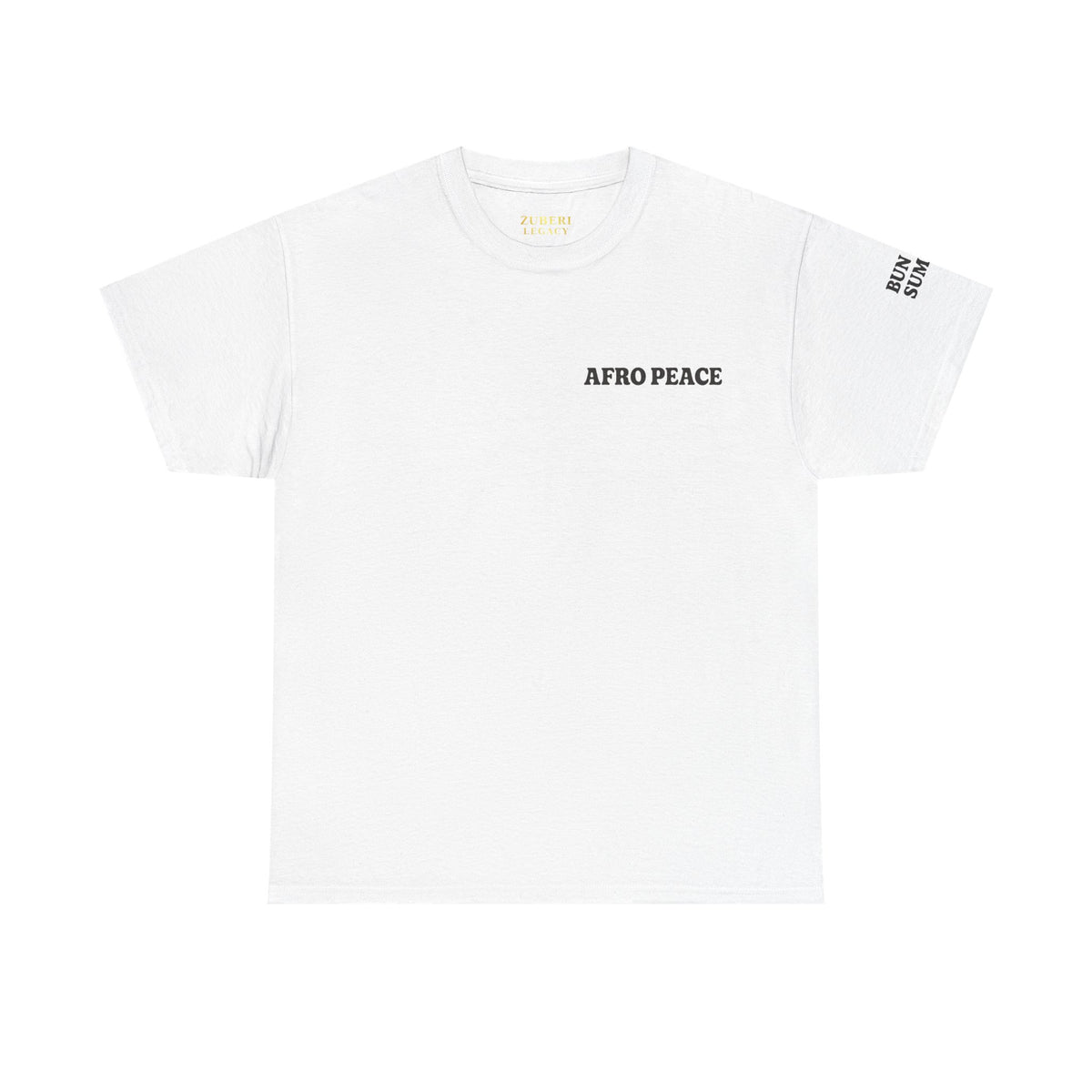 Bun Dem Summer Afro Peace Unisex Tee, Empire Edition Afrocentric Cotton T-Shirt, Peace Sign Shirt, Black History Month Apparel, Gift for Activists, Cultural Pride Wear