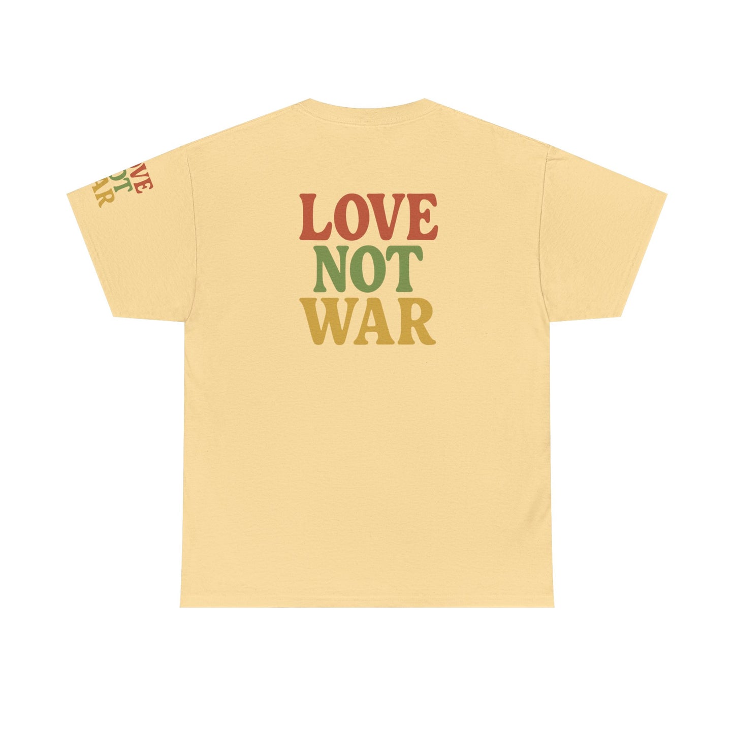 'Bun Dem Summer' Unisex Heavy Cotton Tee with and 'Love Not War' Design – Casual Summer Shirt, Gifts for Music Lovers, Festival Wear, [...]