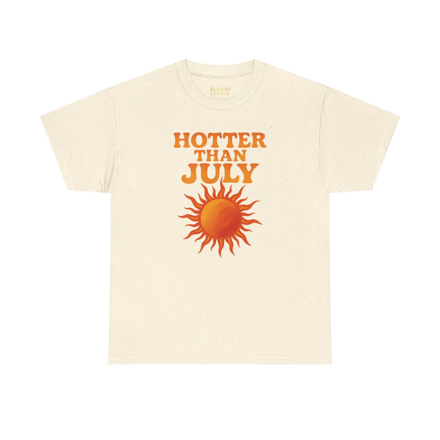 Bun Dem Summer Hotter Than July Unisex Cotton Tee | Summer Empire Edition, Sun Lovers, Casual Wear, Gift for Friends, Trendy Apparel