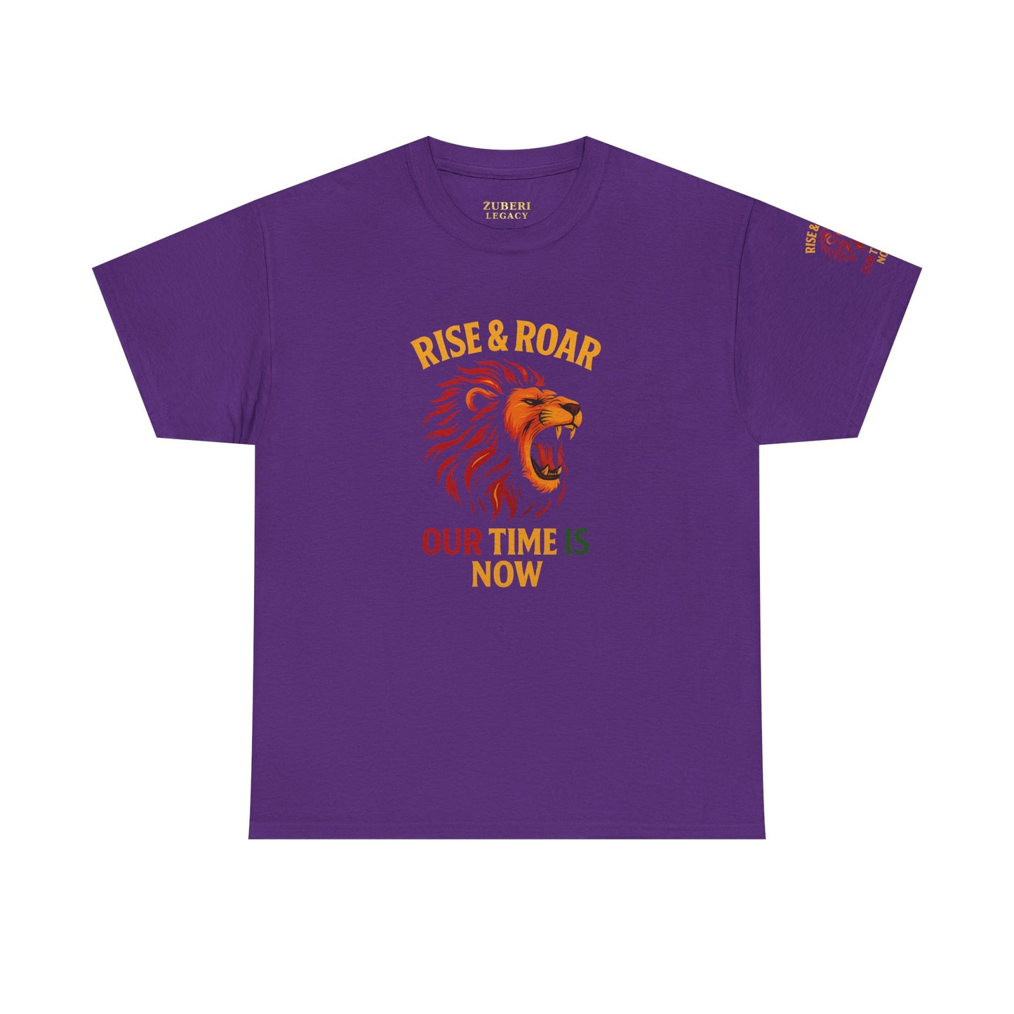 Bun Dem Summer Rise & Roar Unisex Heavy Cotton Tee - Inspirational T-Shirt for Motivational Wear, Casual Everyday, Gift for Friends, Uplifting