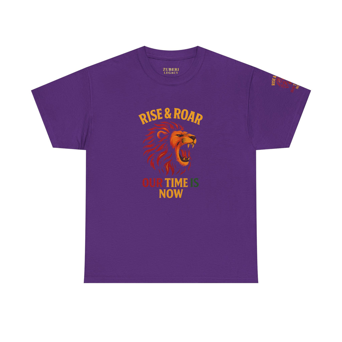 Bun Dem Summer Rise & Roar Unisex Heavy Cotton Tee - Inspirational T-Shirt for Motivational Wear, Casual Everyday, Gift for Friends, Uplifting