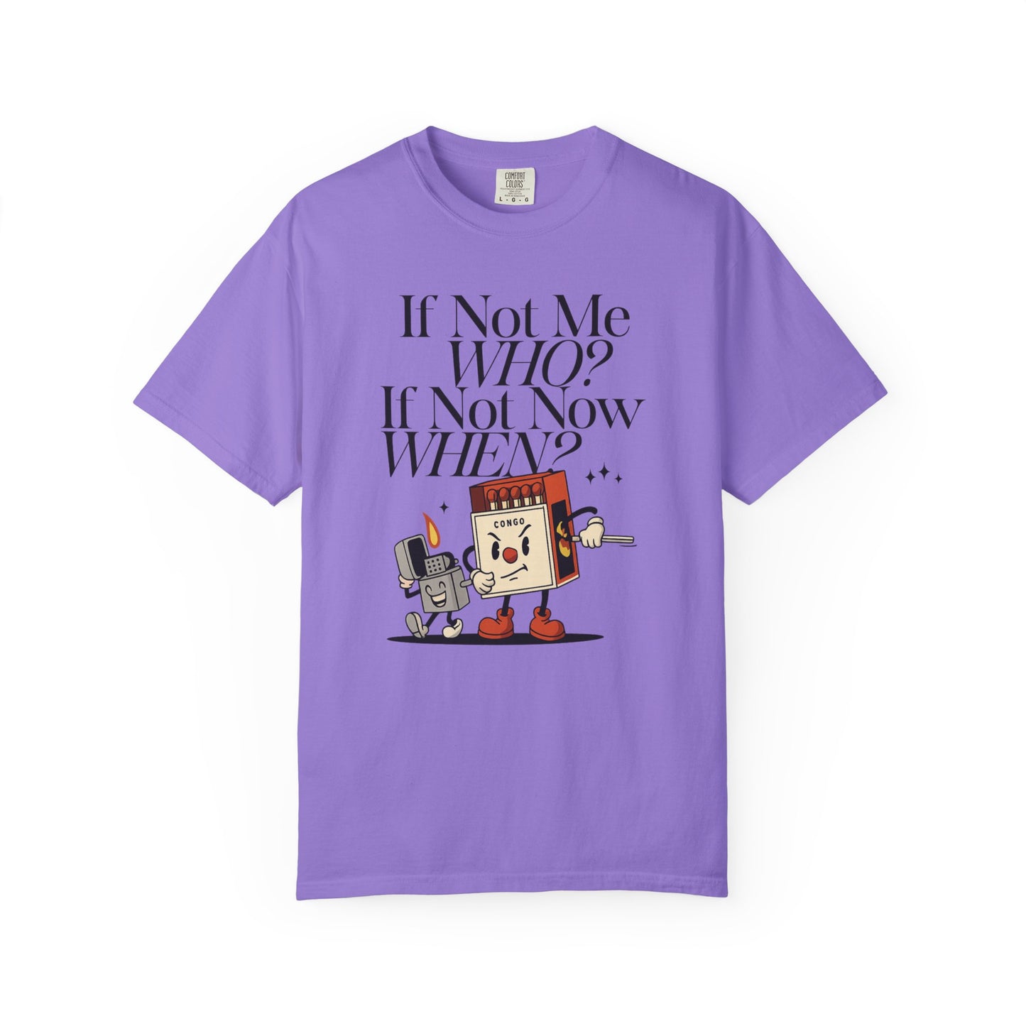 Bun Dem Summer 2025 If Not Me Who? Empie Edition Unisex T-shirt with Graphic Design - Perfect for Everyday Wear, Gifts, Motivation, Inspirational Apparel, Casual Style