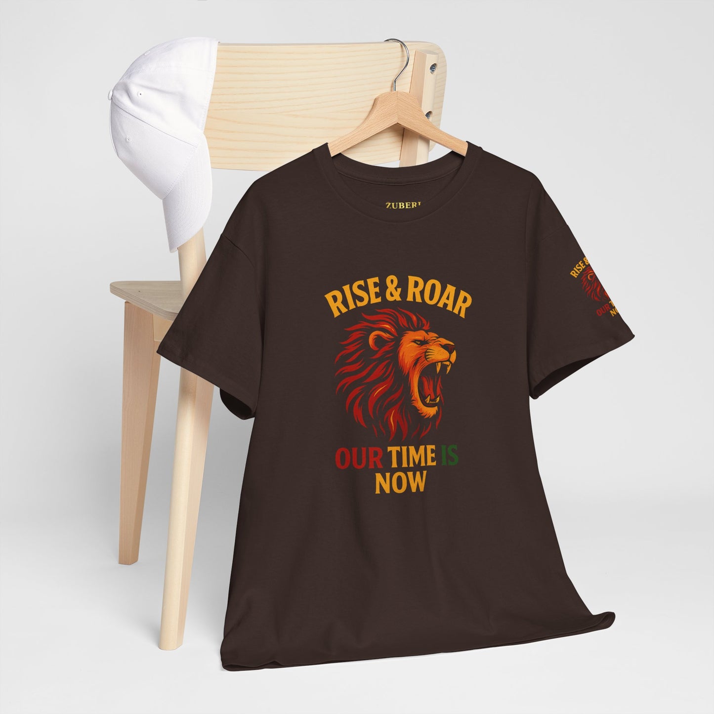 Bun Dem Summer Rise & Roar Unisex Heavy Cotton Tee - Inspirational T-Shirt for Motivational Wear, Casual Everyday, Gift for Friends, Uplifting