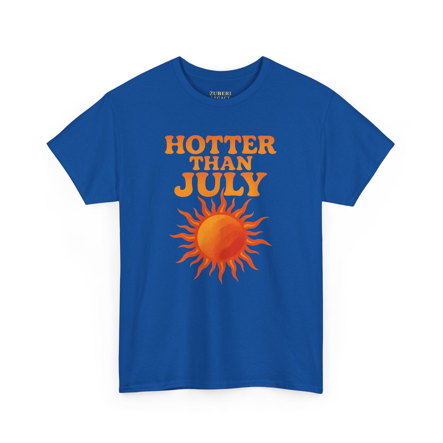 Bun Dem Summer Hotter Than July Unisex Cotton Tee | Summer Empire Edition, Sun Lovers, Casual Wear, Gift for Friends, Trendy Apparel