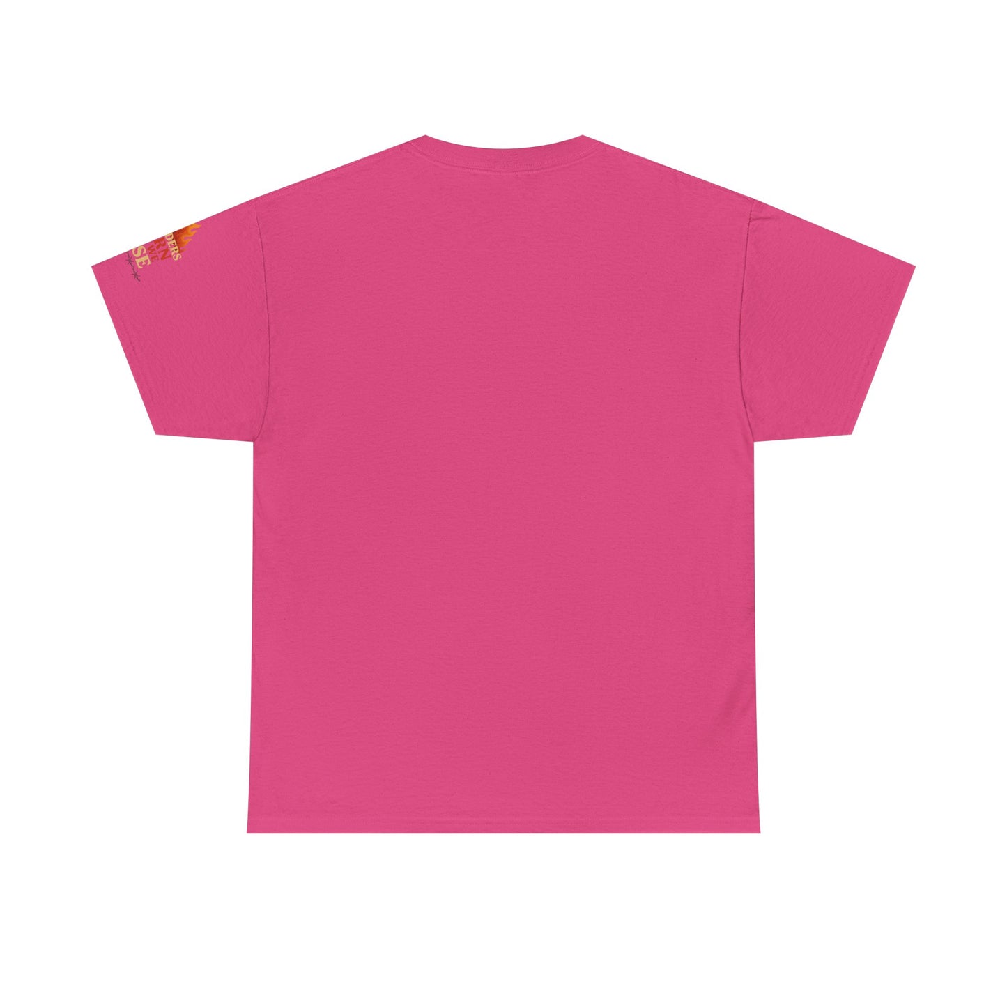 Bun Dem Summer Empowering Unisex Heavy Cotton Tee| Gildan 5000 - "Borders Burn But We Rise" Empire Edition - Activism Fashion, Statement Shirt, Gift for Allies, Equality