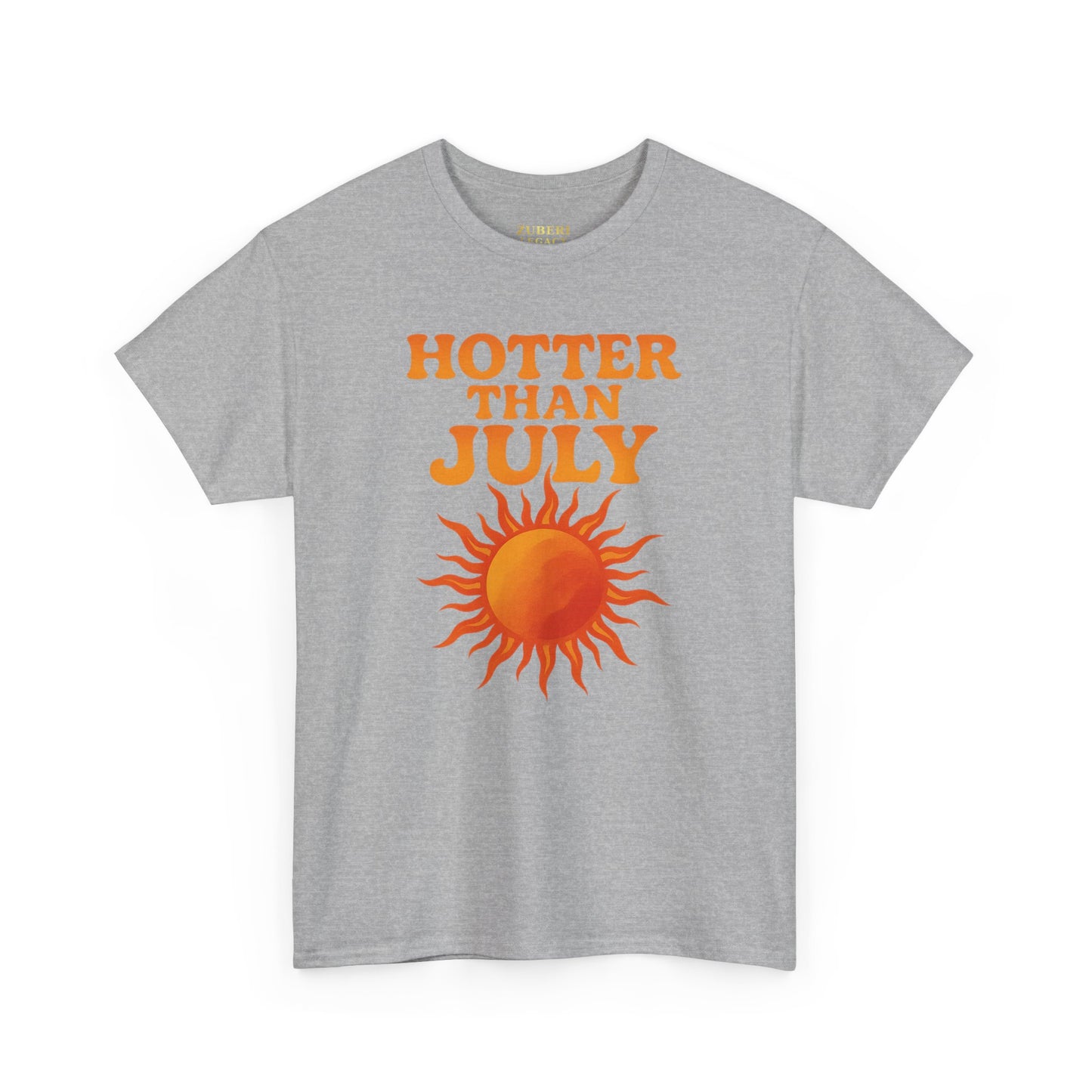 Bun Dem Summer Hotter Than July Unisex Cotton Tee | Summer Empire Edition, Sun Lovers, Casual Wear, Gift for Friends, Trendy Apparel