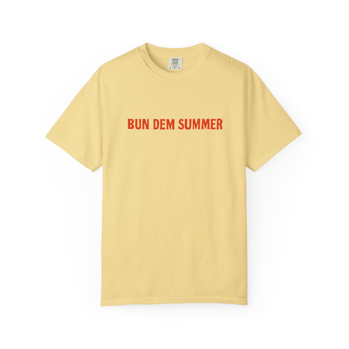Bun Dem Summer - Black Power Unisex Statement T-Shirt Empire Edition, Summer Fashion, Casual Wear, Ideal for Pride, Activism & Celebration