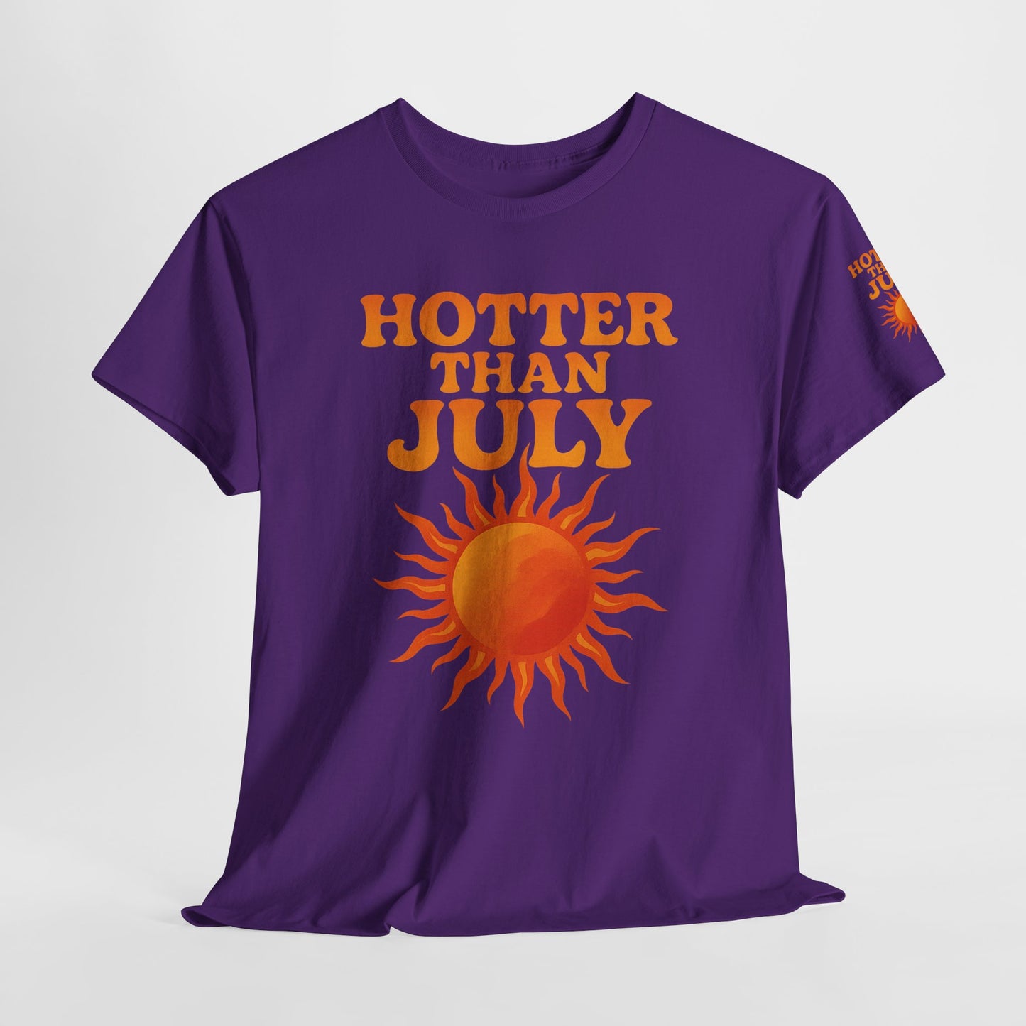 Bun Dem Summer Sunshine Vibes Tee - Hotter Than July Graphic T-Shirt Empire Edition, Summer Fashion, Casual Wear, Gift for Sun Lovers, Outdoor Events, Beach Trip