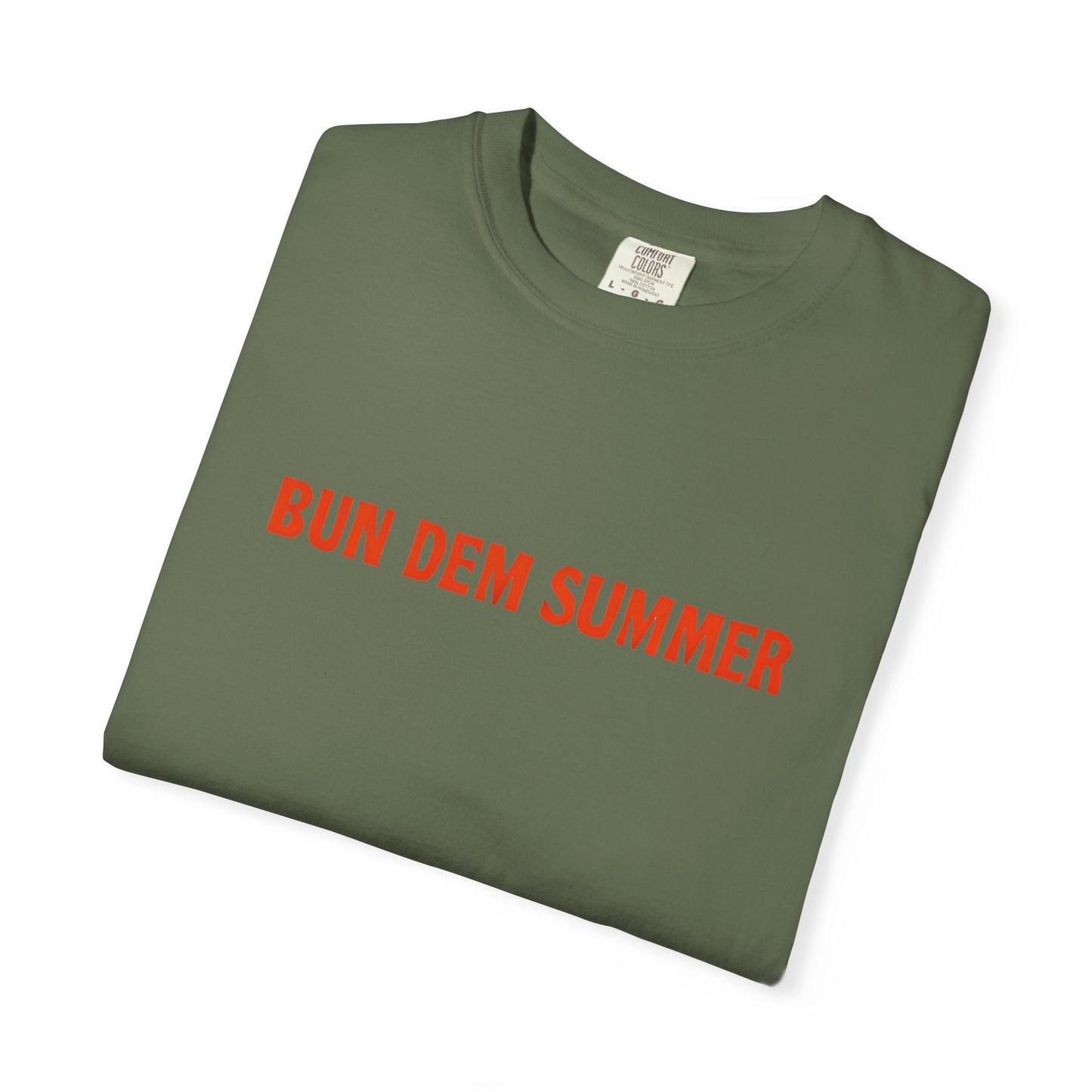 Bun Dem Summer - Black Power Unisex Statement T-Shirt Empire Edition, Summer Fashion, Casual Wear, Ideal for Pride, Activism & Celebration