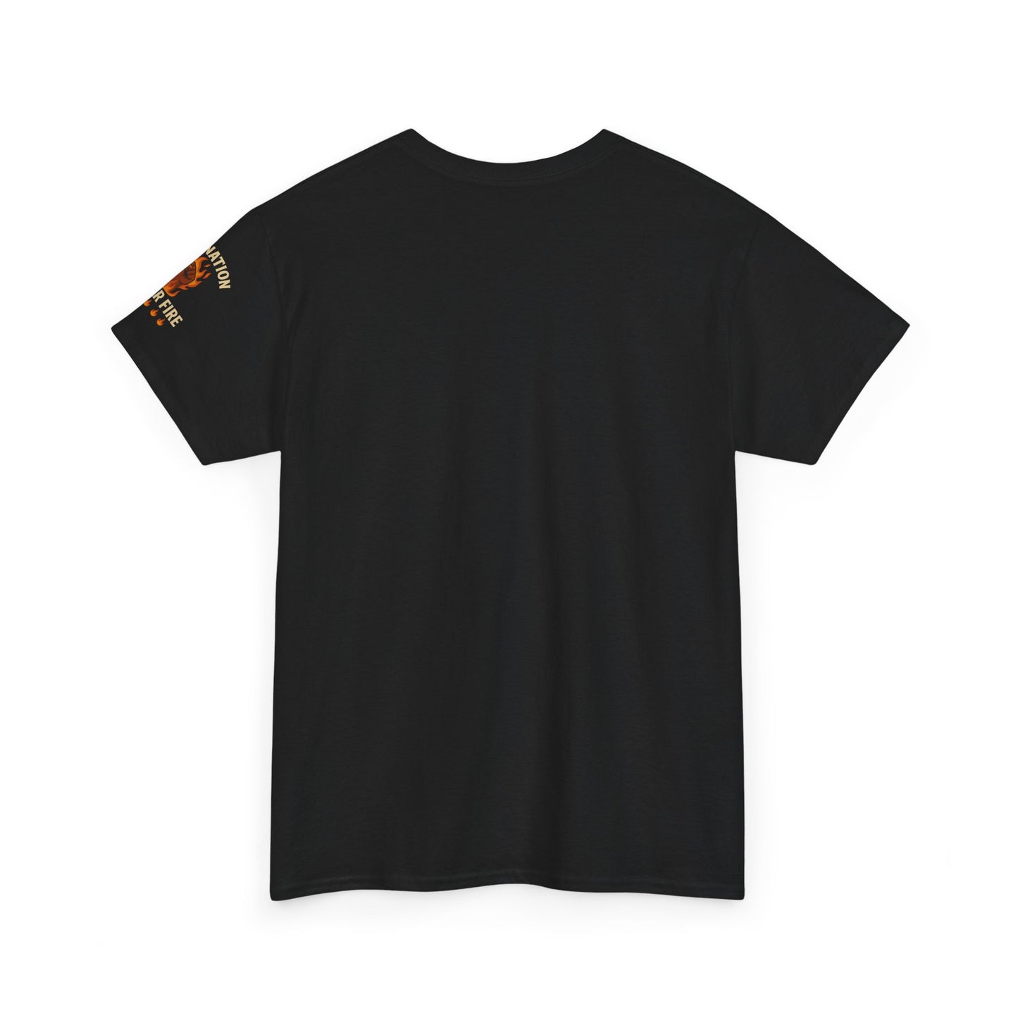 Bun Dem Summer Unisex Heavy Cotton Tee - One Nation Under Fire Empire Edition Graphic Tee, Protest Shirt, Activism Apparel, Gift for Social Justice Warriors