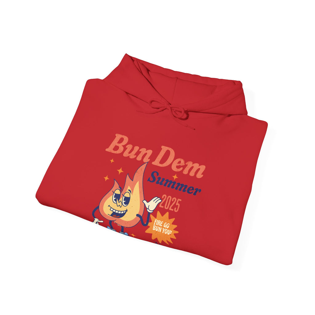 Bun Dem Summer 2026 Feel The Burn Graphic Hoodie,