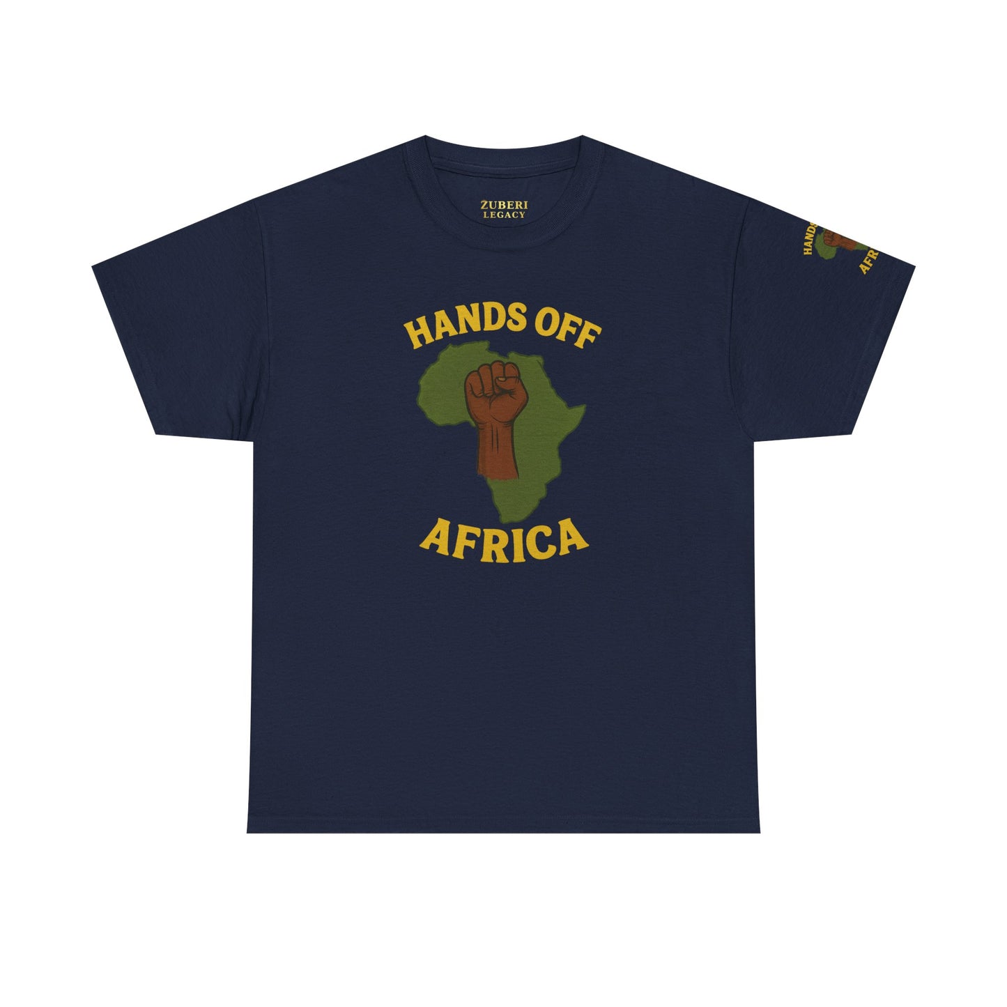 Bun Dem Summer Empowering Unisex Cotton Tee Empire Edition - Hands Off Africa, Activist Apparel, Social Justice Shirt, Gift for Change-Makers, Conscious Fashion