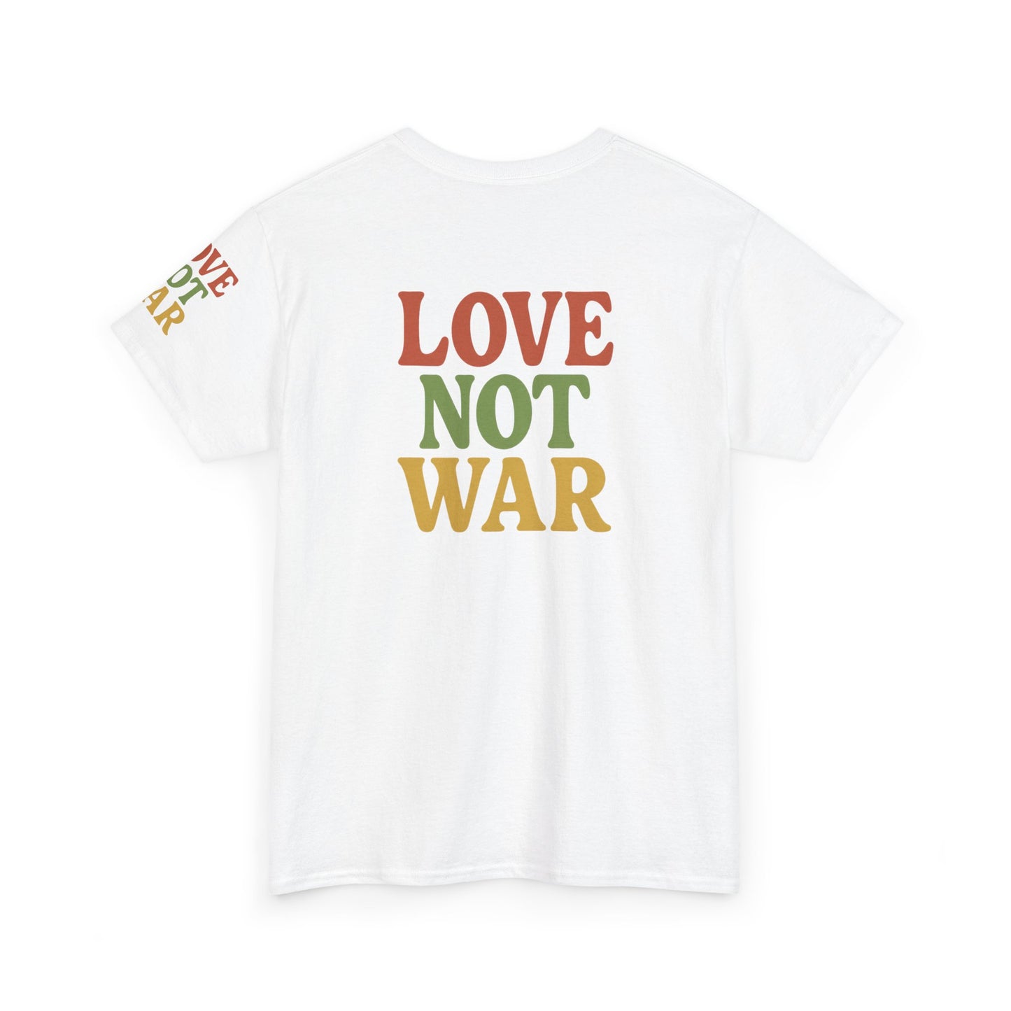 'Bun Dem Summer' Unisex Heavy Cotton Tee with and 'Love Not War' Design – Casual Summer Shirt, Gifts for Music Lovers, Festival Wear, [...]