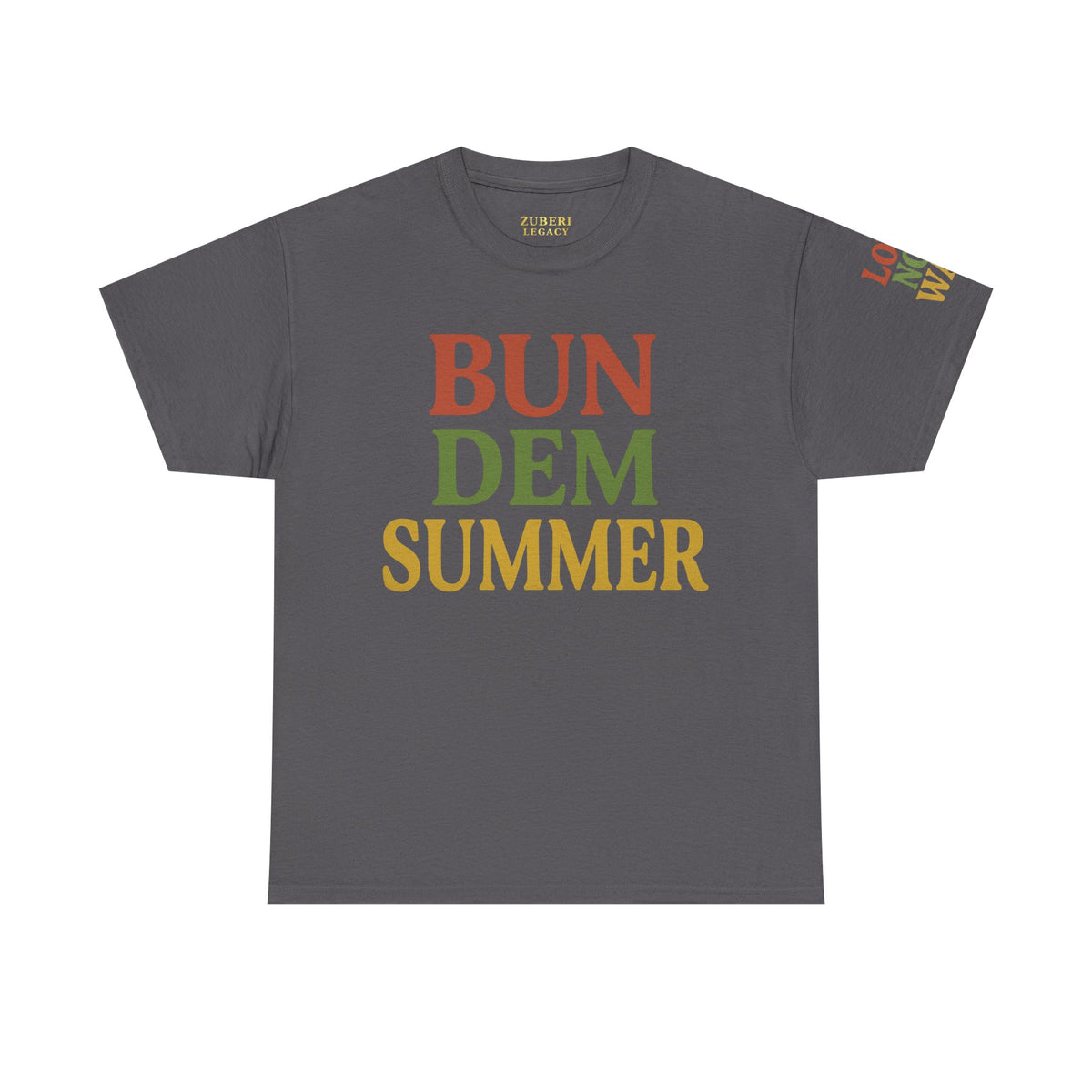 'Bun Dem Summer' Unisex Heavy Cotton Tee with and 'Love Not War' Design – Casual Summer Shirt, Gifts for Music Lovers, Festival Wear, [...]