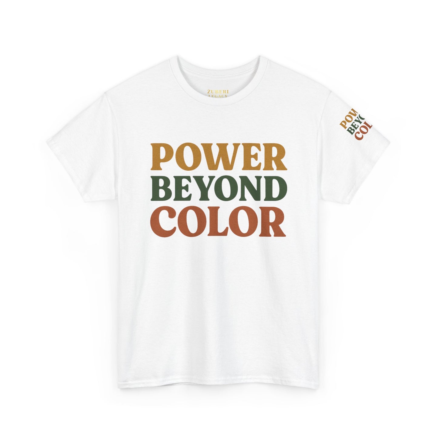 Bun Dem Summer - Power Beyond Colors Empowering Statement Tee Empire Edition, Unisex Heavy Cotton T-Shirt, Casual Wear, Gift for Activists, Inspirational Apparel