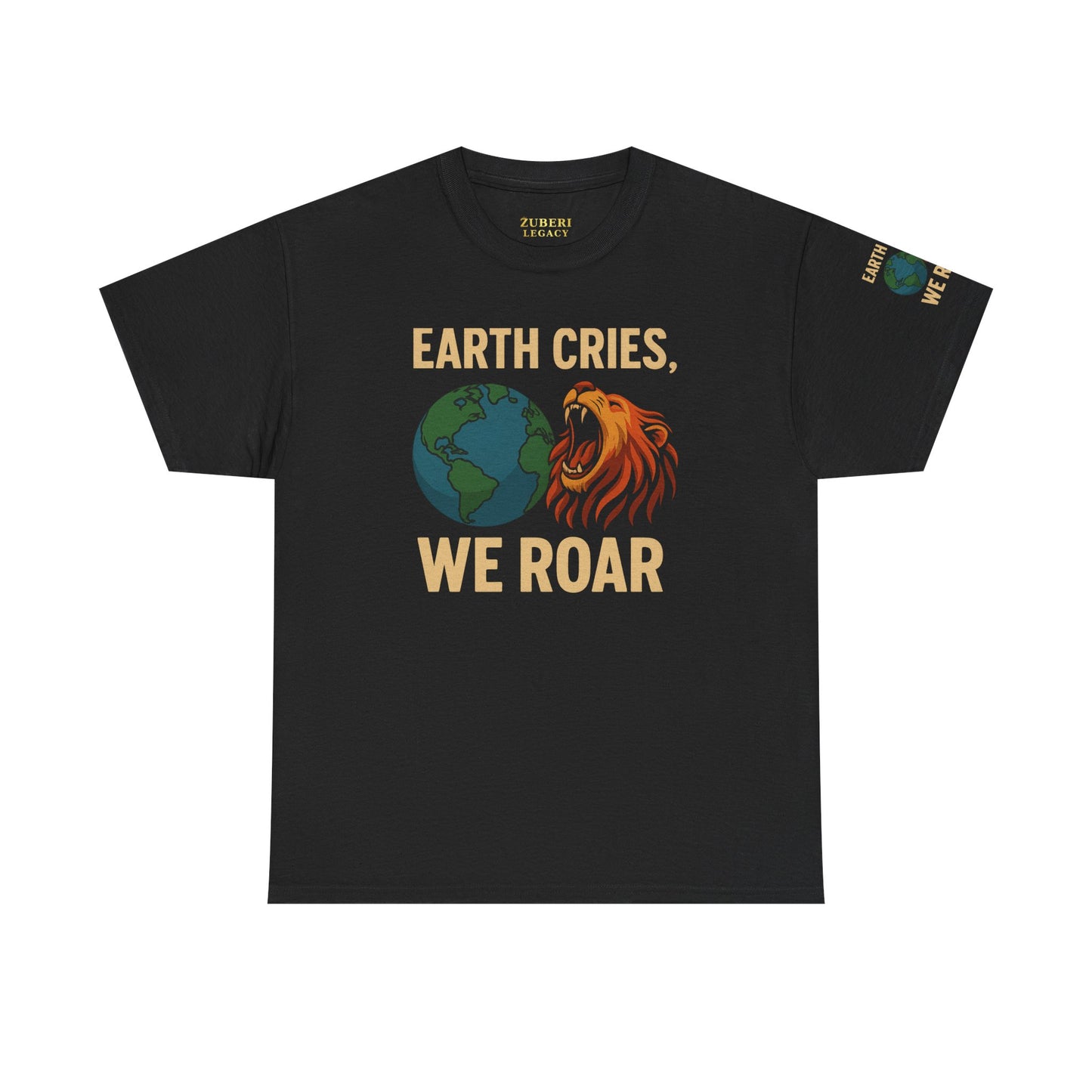 Bun Dem Summer Earth Cries We Roar Empire Edition Earth Awareness Unisex Cotton Tee, Eco-Friendly T-Shirt , Wildlife Conservation Shirt, Gift for Nature Lovers, Sustainable Fashion