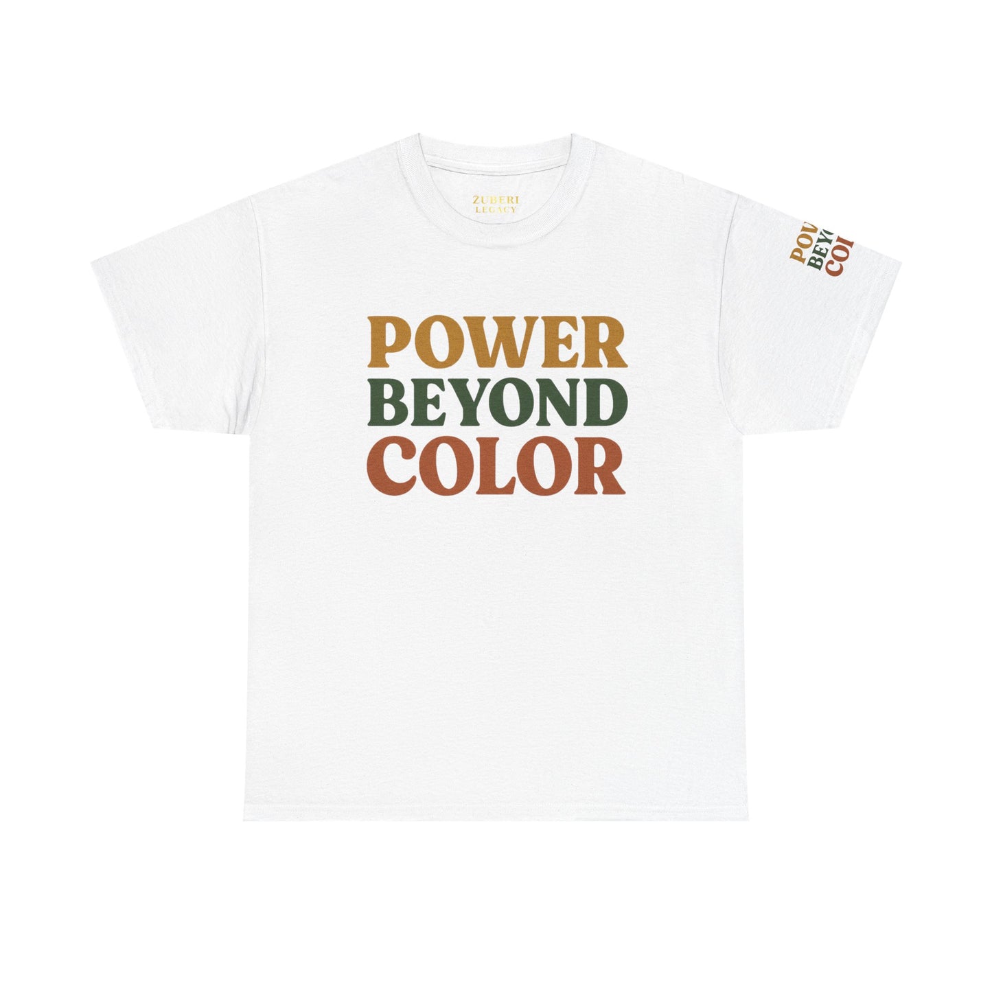 Bun Dem Summer - Power Beyond Colors Empowering Statement Tee Empire Edition, Unisex Heavy Cotton T-Shirt, Casual Wear, Gift for Activists, Inspirational Apparel