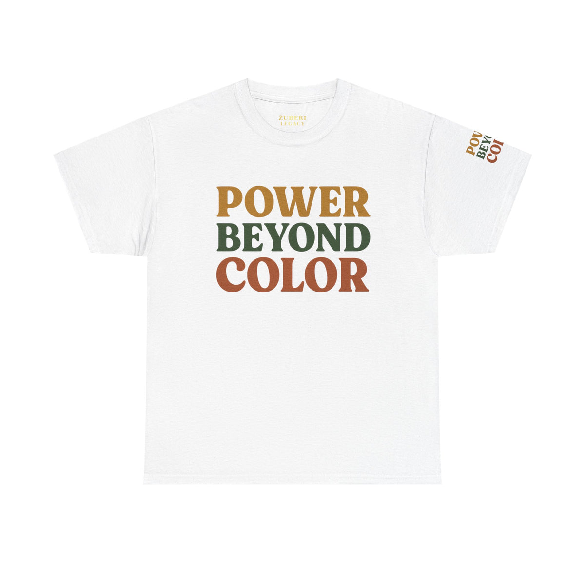 Bun Dem Summer - Power Beyond Colors Empowering Statement Tee Empire Edition, Unisex Heavy Cotton T-Shirt, Casual Wear, Gift for Activists, Inspirational Apparel