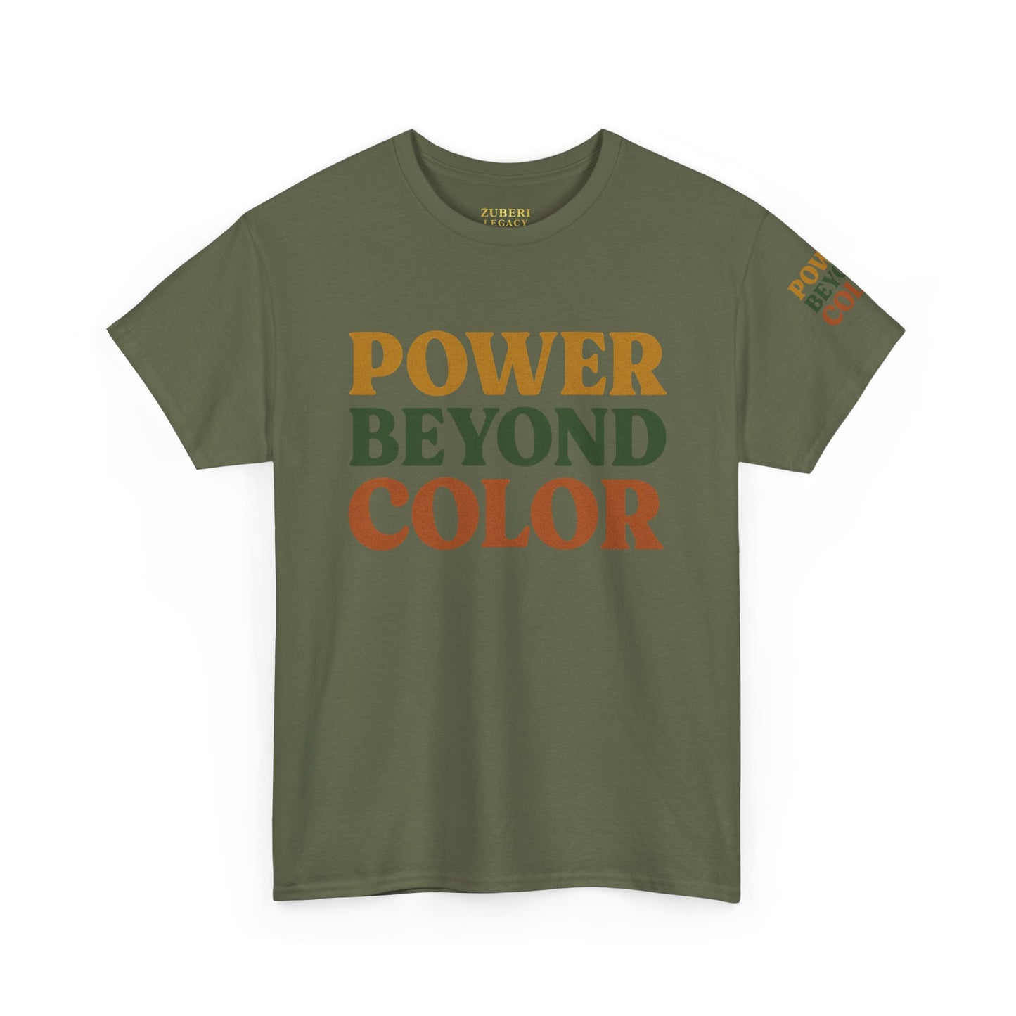 Bun Dem Summer - Power Beyond Colors Empowering Statement Tee Empire Edition, Unisex Heavy Cotton T-Shirt, Casual Wear, Gift for Activists, Inspirational Apparel