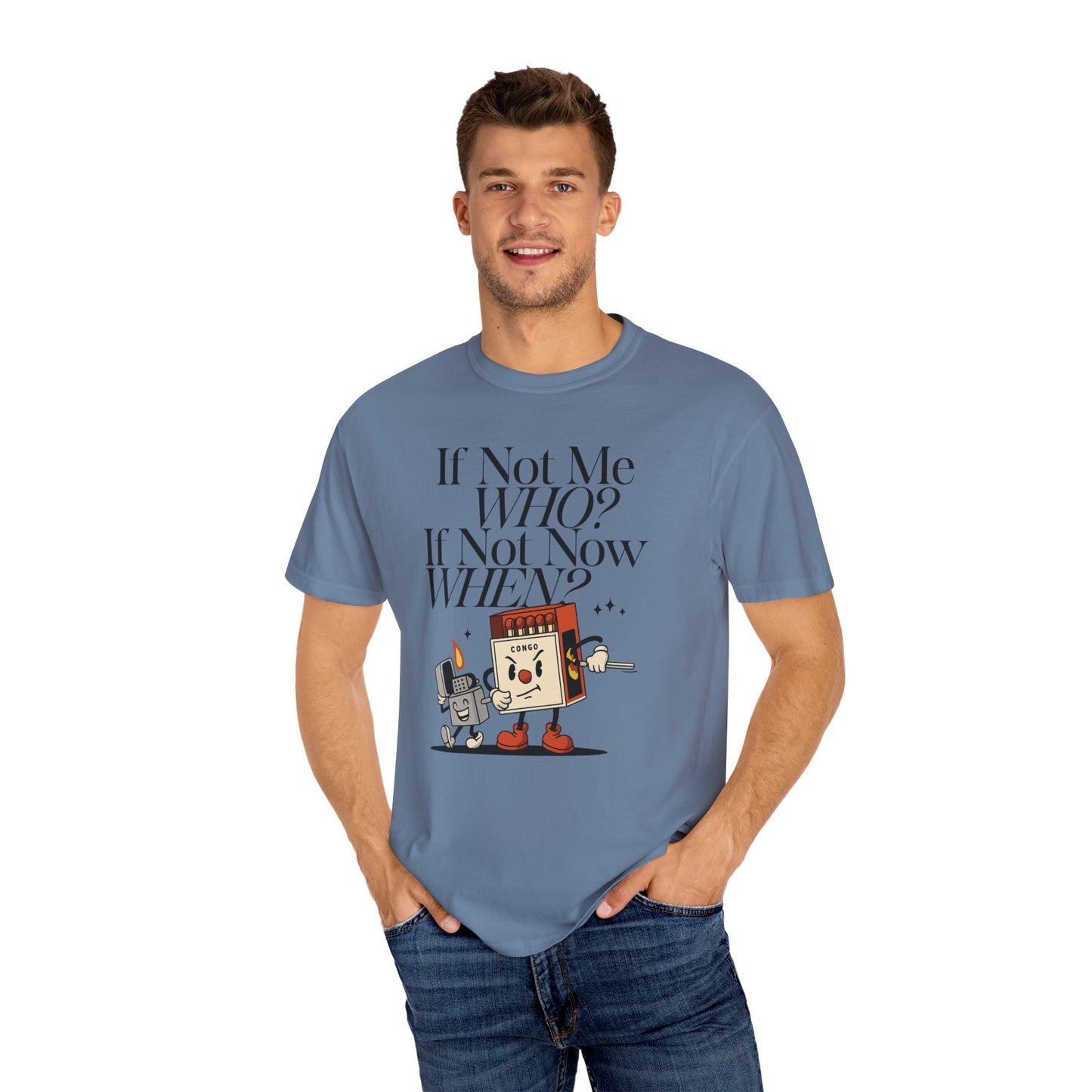 Bun Dem Summer 2025 If Not Me Who? Empie Edition Unisex T-shirt with Graphic Design - Perfect for Everyday Wear, Gifts, Motivation, Inspirational Apparel, Casual Style