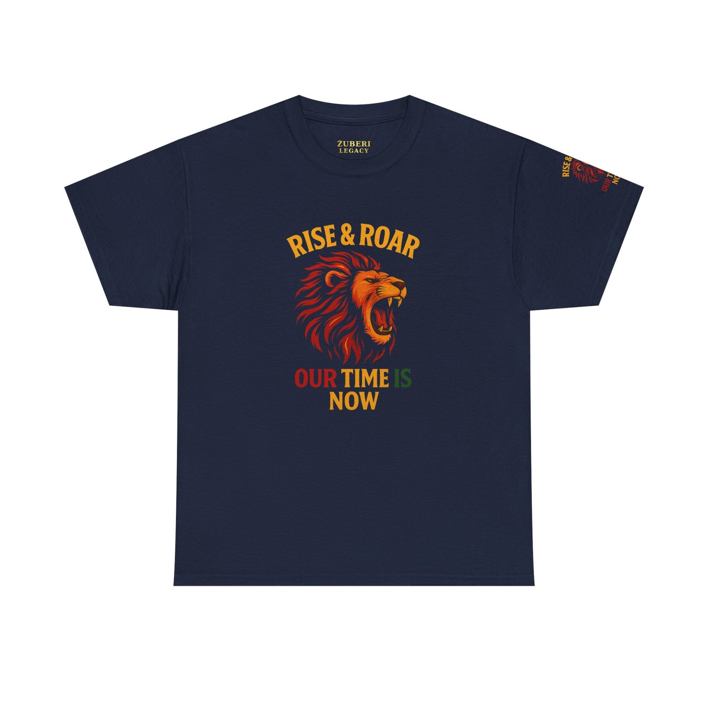 Bun Dem Summer Rise & Roar Unisex Heavy Cotton Tee - Inspirational T-Shirt for Motivational Wear, Casual Everyday, Gift for Friends, Uplifting